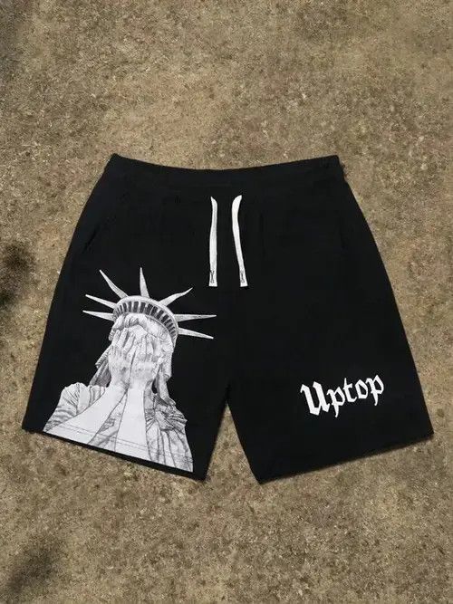 Other Higuchi x Ayami Graphic Y2K Drip shorts Size US 32 / EU 48 - 3 Thumbnail