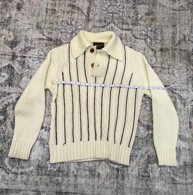 Vintage Vintage Made in USA Knit Polo Sweater (S) (1970s/80s) Size US S / EU 44-46 / 1 - 4 Thumbnail