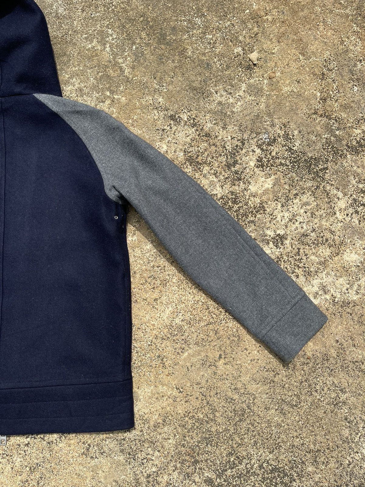 ABAHOUSE ABAHOUSE Sample Wool Hooded Jacket Size 3 (M-L) Size US M / EU 48-50 / 2 - 12 Thumbnail