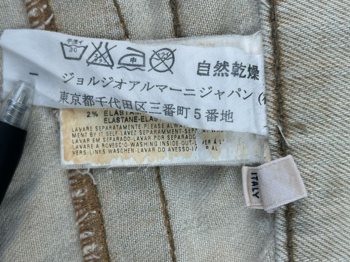 Emporio Armani Emporio Armani distressed super baggy faded tea denim pants Size US 31 - 11 Thumbnail