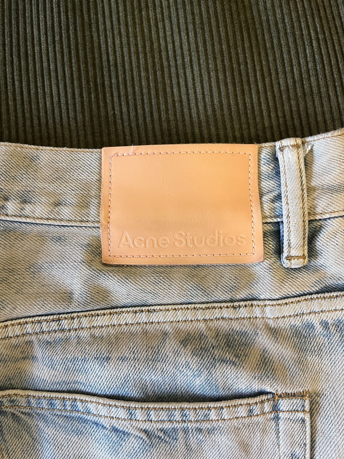 Acne Studios Acne Studios loose fit denim Shorts Blue/Brown Size US 32 / EU 48 - 3 Thumbnail