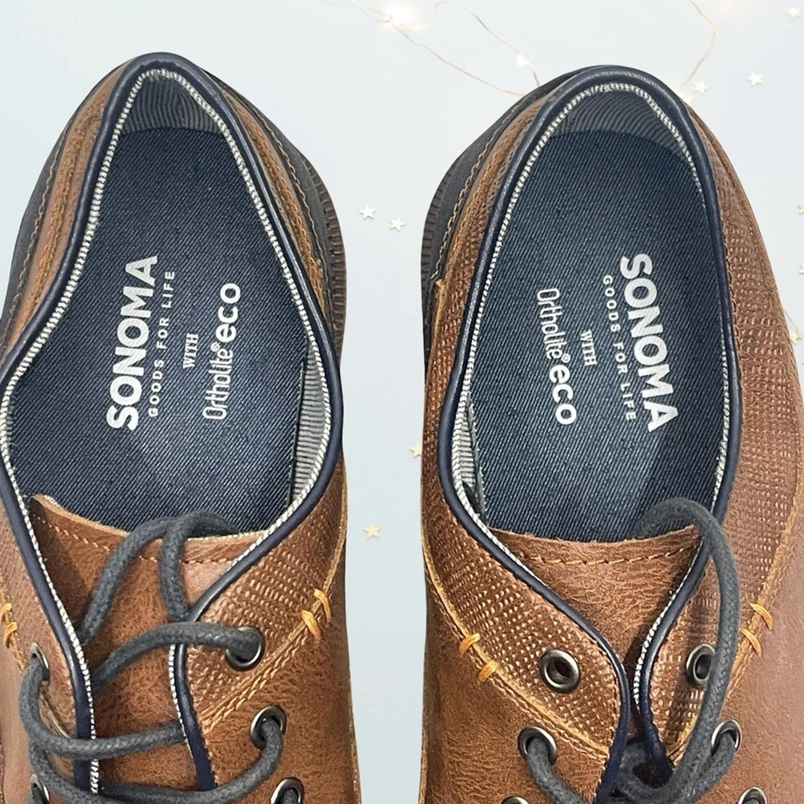 Sonoma Sonoma Brown and Black Oxfords in size 9.5 Size US 9.5 / EU 42-43 - 3 Thumbnail