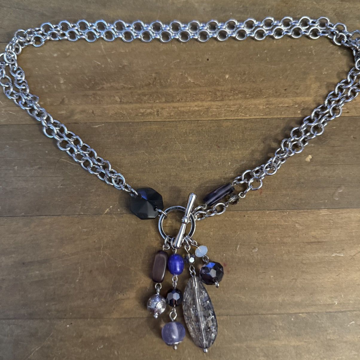 Other Lia Sophia Violet Hour tassel toggle necklace Size ONE SIZE - 3 Thumbnail