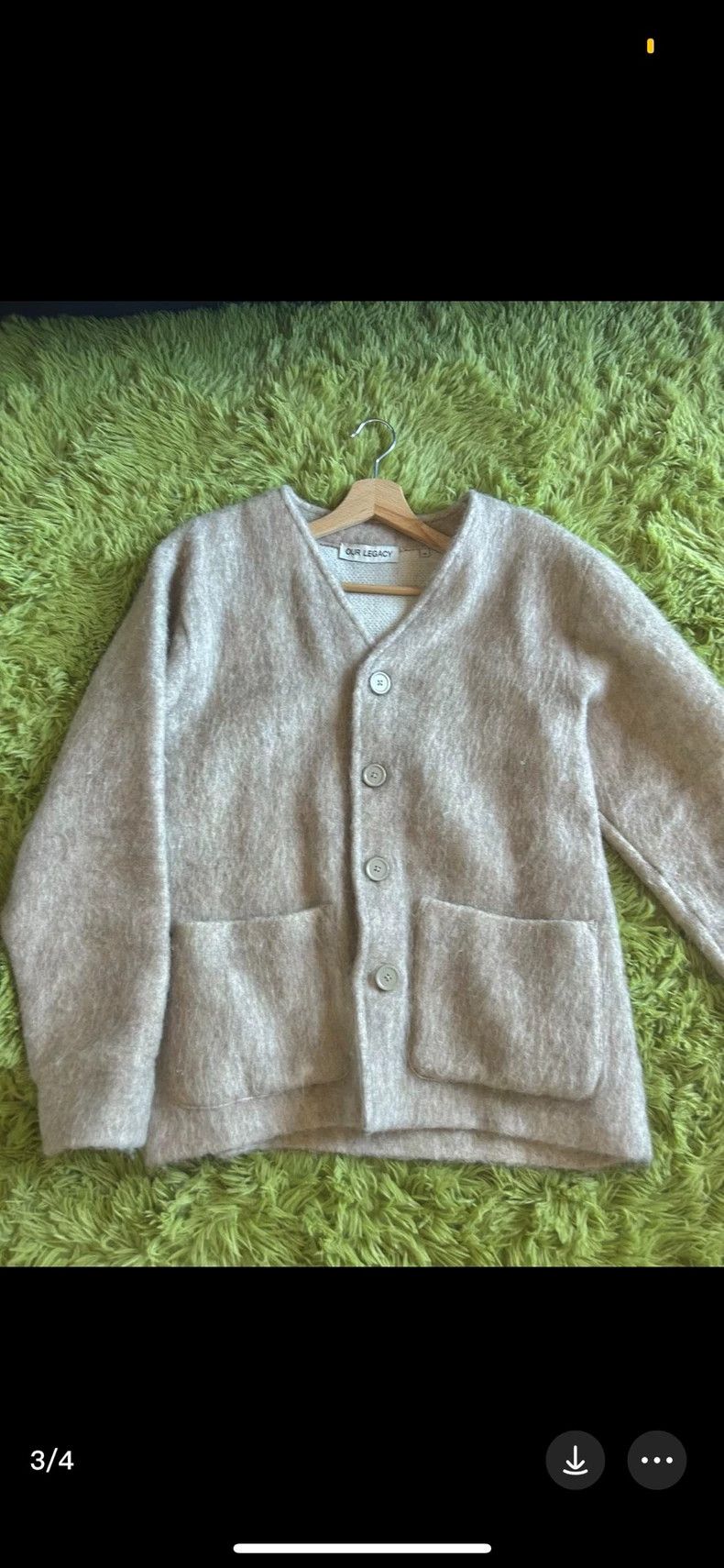 Our Legacy Our Legacy sie46 A horsehair sweater Size US S / EU 44-46 / 1 - 3 Thumbnail