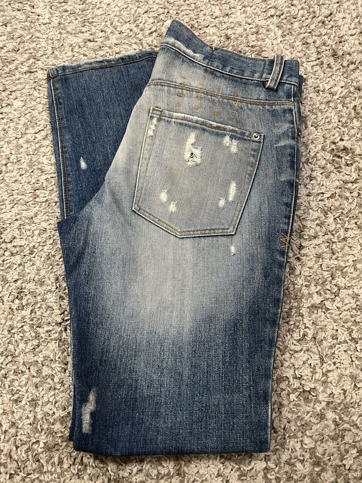 Ksubi OG KSUBI VAN WINKLE DISTRESSED DENIM Size US 32 / EU 48 - 9 Thumbnail