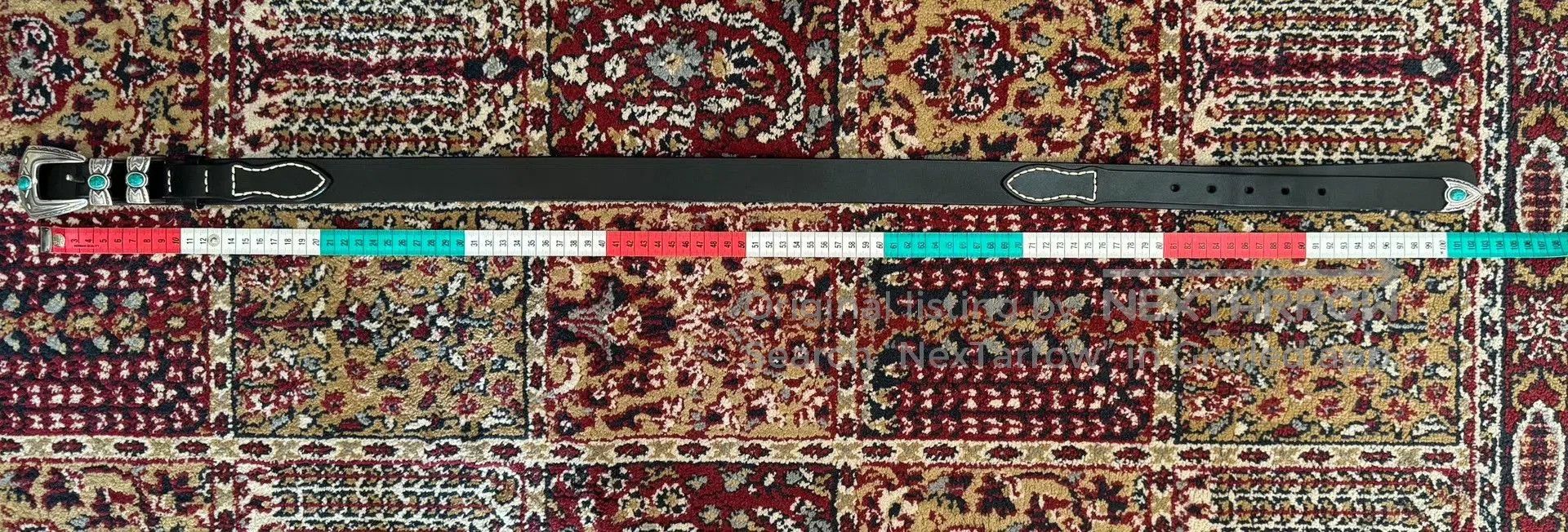 Vintage Vintage Turquoise American Western Belt. Size ONE SIZE - 9 Thumbnail
