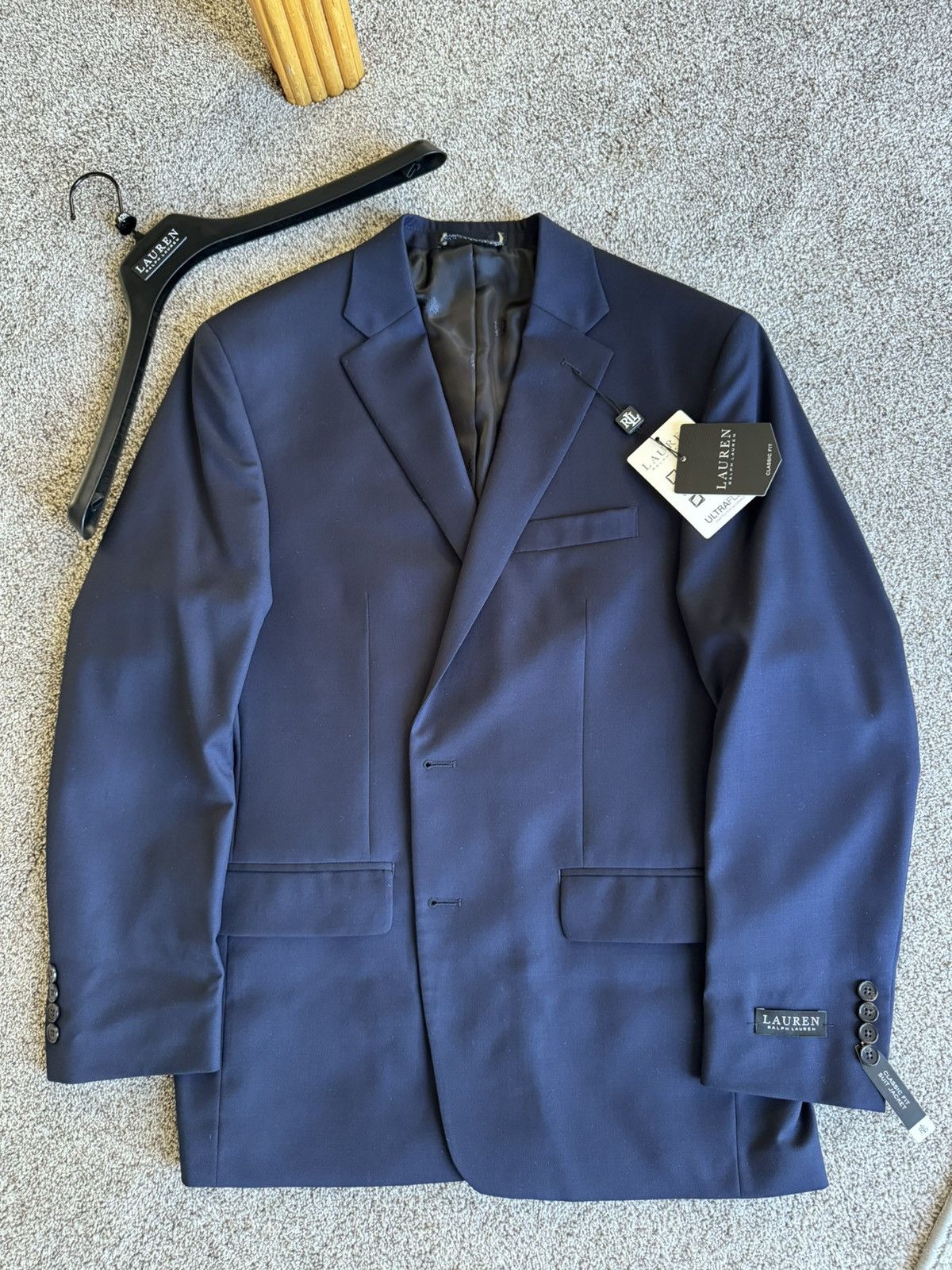 Lauren Ralph Lauren Lauren by Ralph Lauren Navy Blazer classic fit Size 42R - 1 Thumbnail