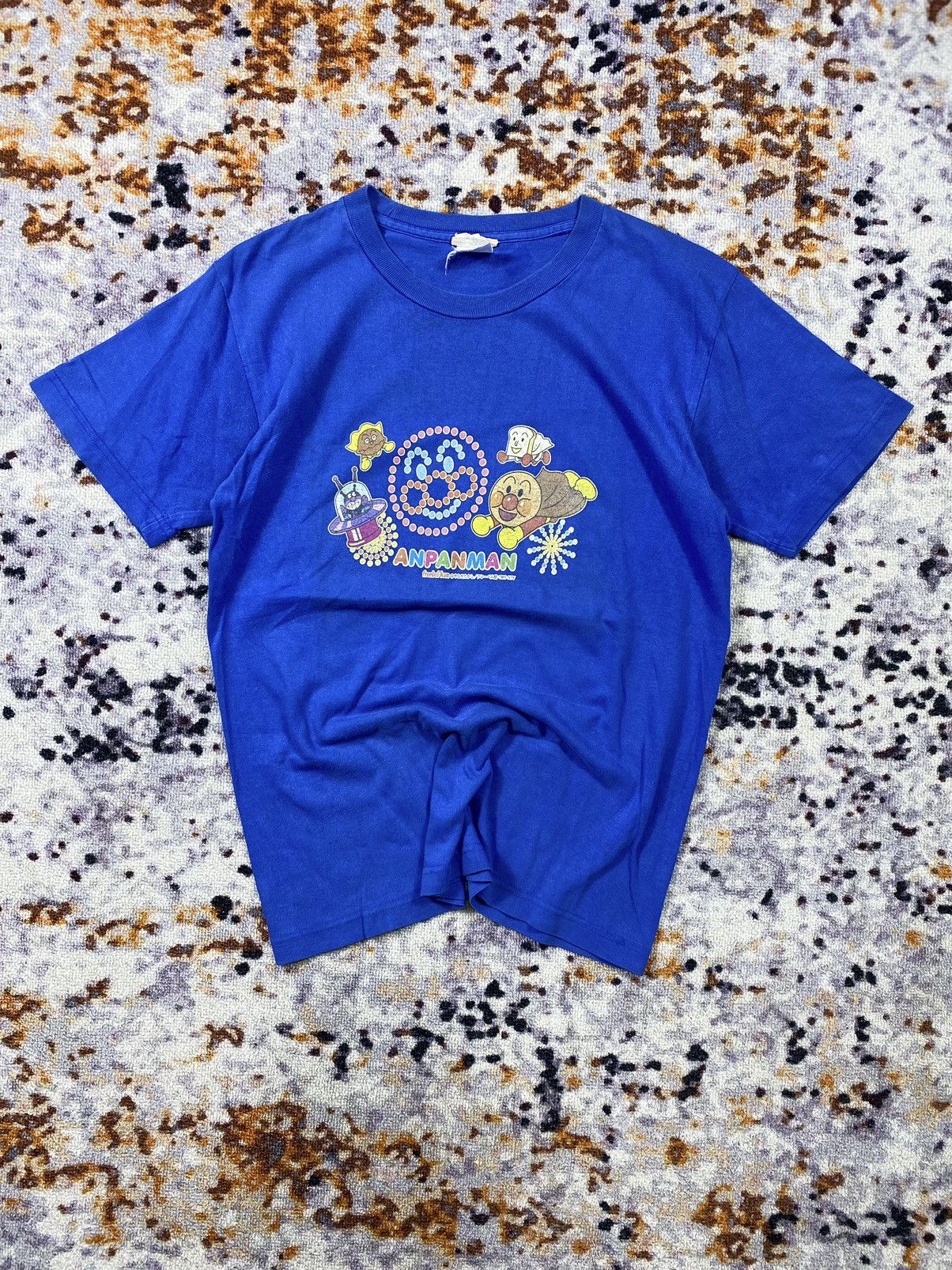 image of Anima x Vintage 00’S Anpanman Tshirt in Blue, Men's (Size Small)