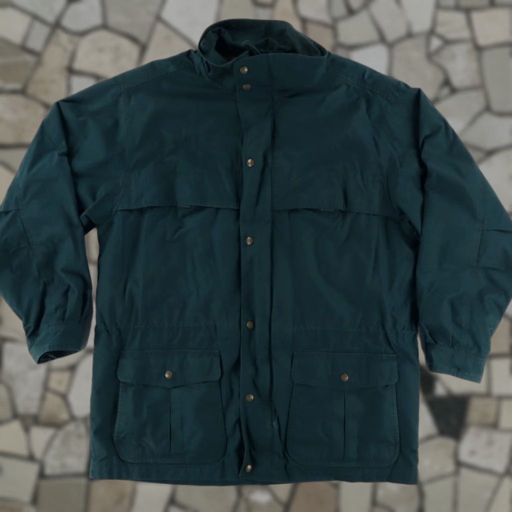Eddie Bauer Eddie Bauer Mountain Parka Jacket Wool Lined Green Men's L Size US L / EU 52-54 / 3 - 1 Thumbnail