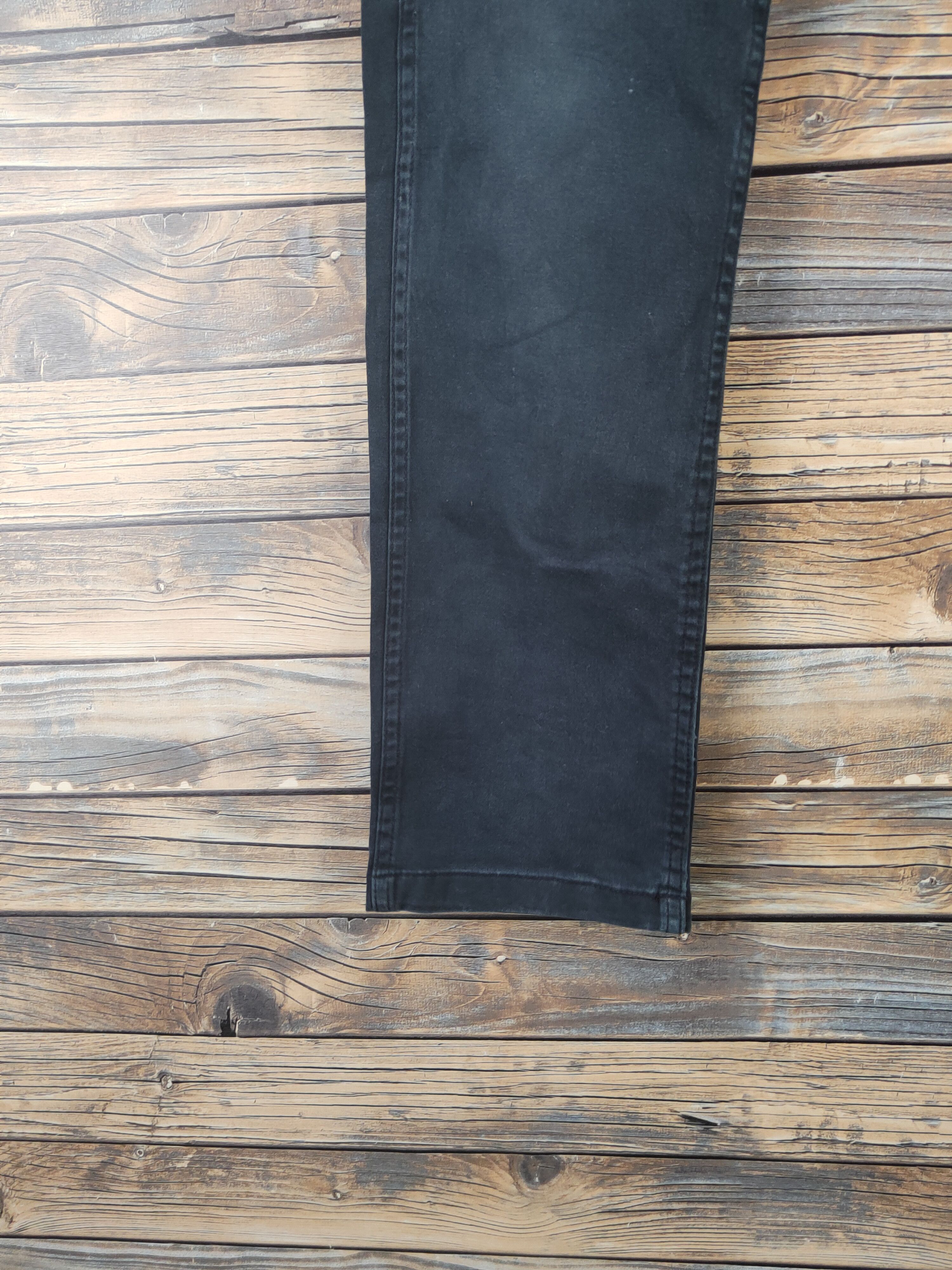 Japanese Brand DL Gladiator Black Faded Multipocket Cargo Pants #46-261T Size US 30 / EU 46 - 4 Thumbnail