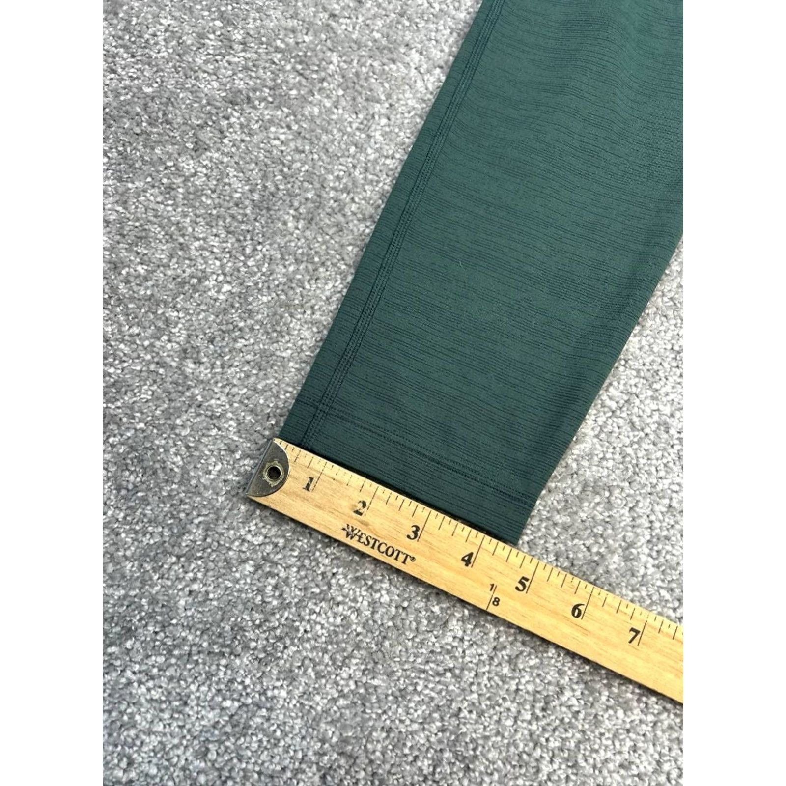 Outdoor Voices Outdoor Voices Leggings Women Medium Green Stretch Mid Rise Yoga Workout Running Size 32" / US 10 / IT 46 - 5 Thumbnail