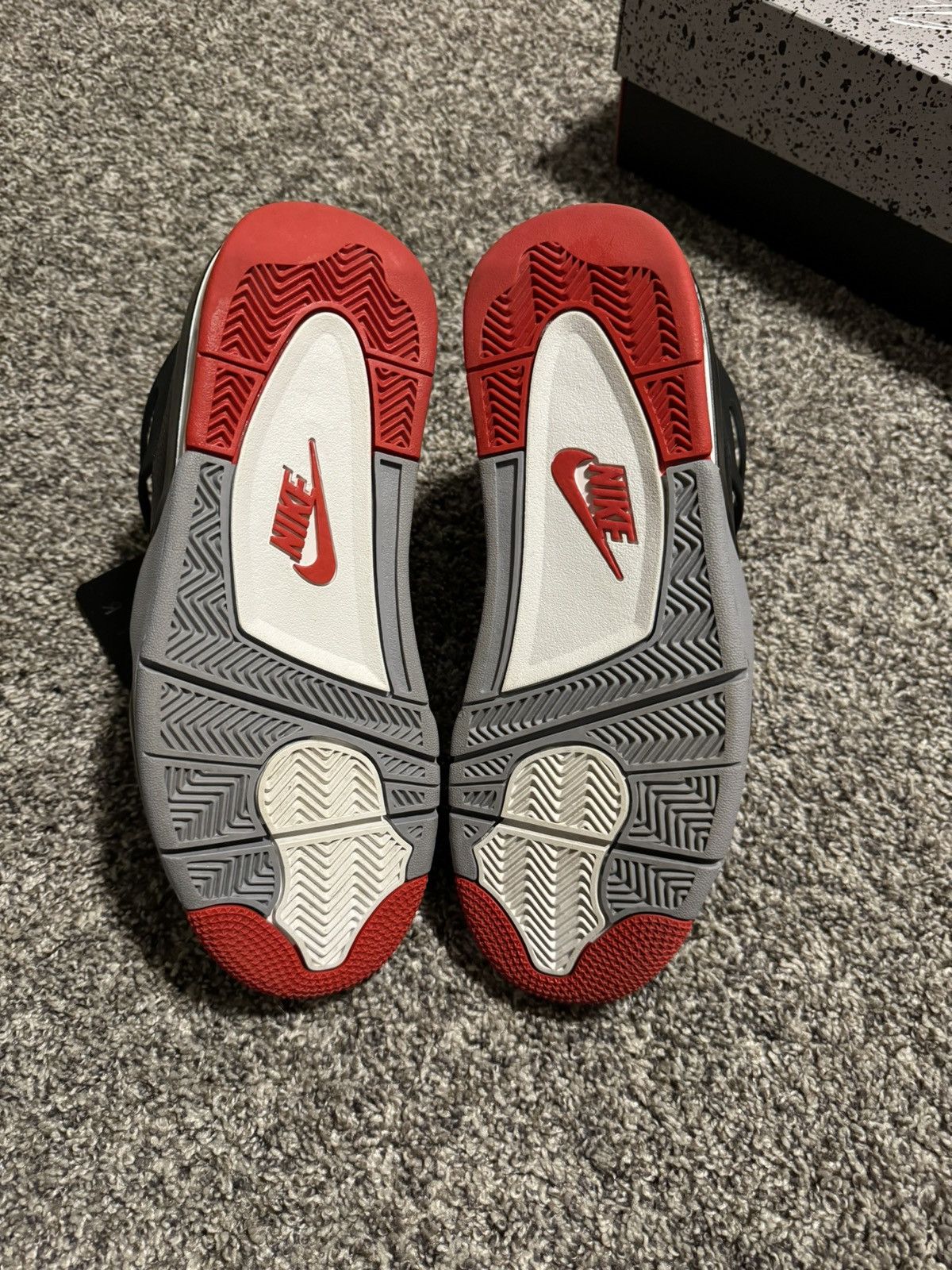 Jordan Brand × Nike Jordan 4 ‘Bred’ Reimagined Size US 8 / EU 41 - 3 Thumbnail