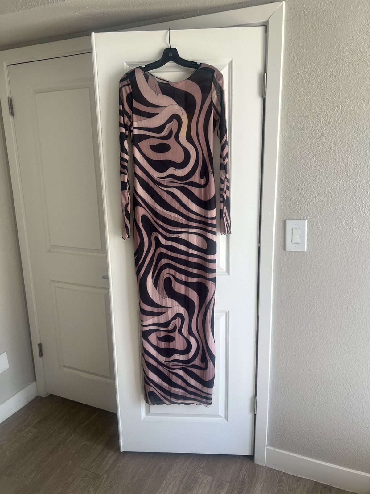 Pucci 100% cotton transparent maxi one size made in Italy