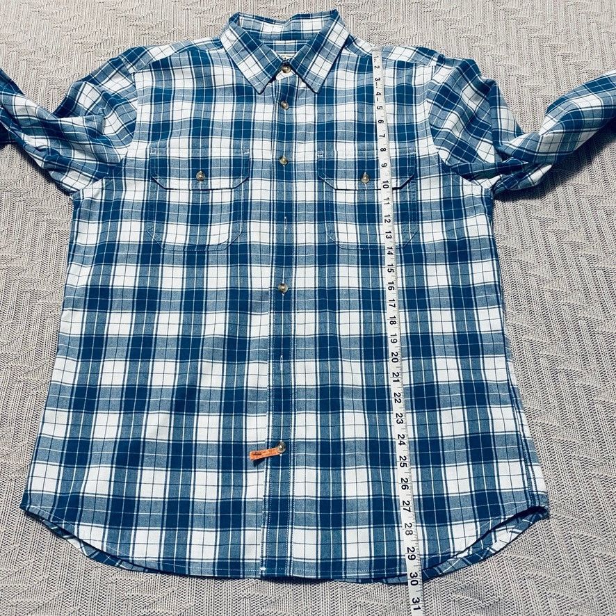 Vintage Orton Brothers blue plaid long sleeve button down Size US L / EU 52-54 / 3 - 7 Thumbnail