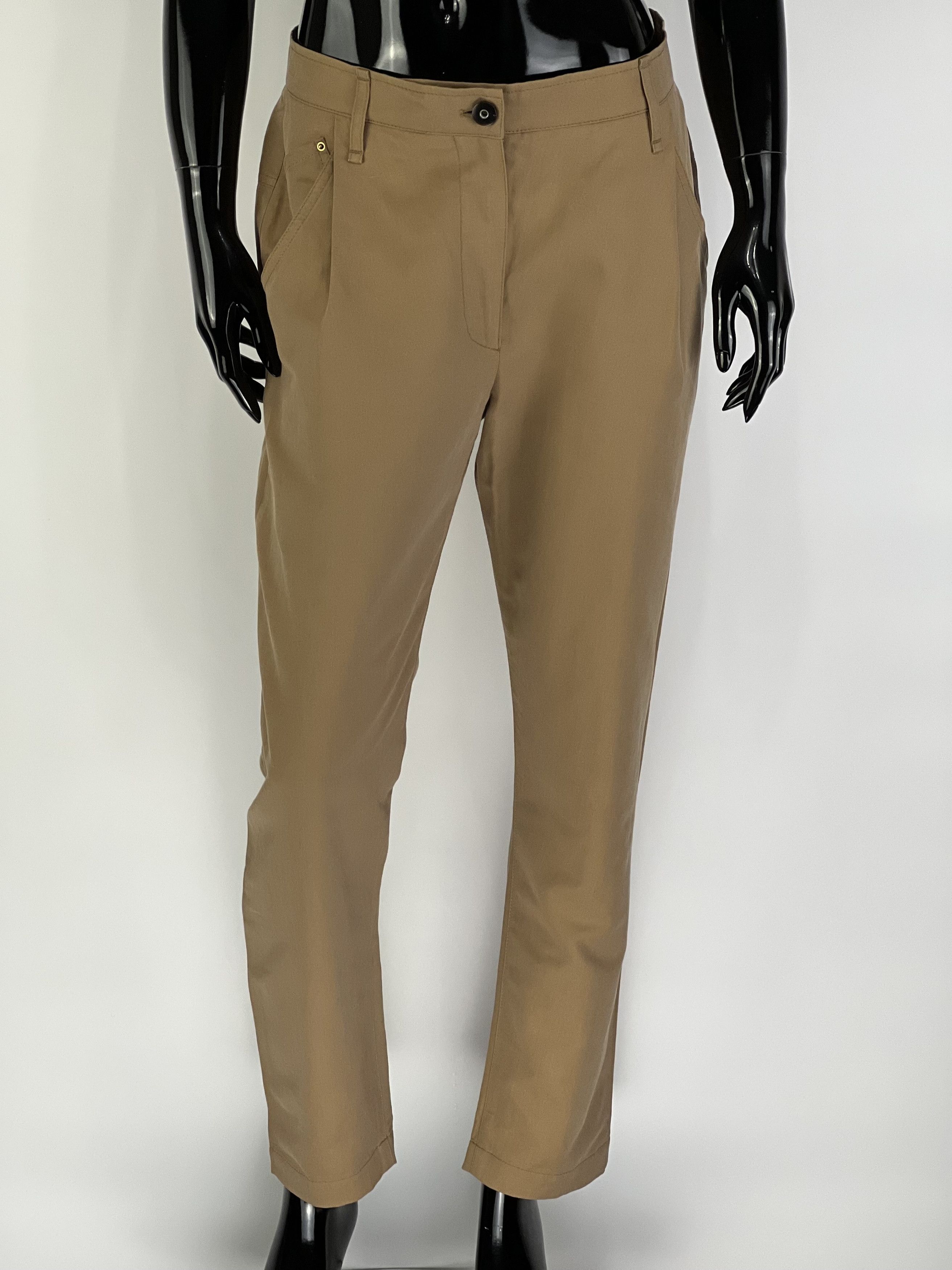 Brunello Cucinelli Brunello Cucinelli Womens Ramie/Cotton Pants Size IT42 Size 28" / US 6 / IT 42 - 1 Thumbnail