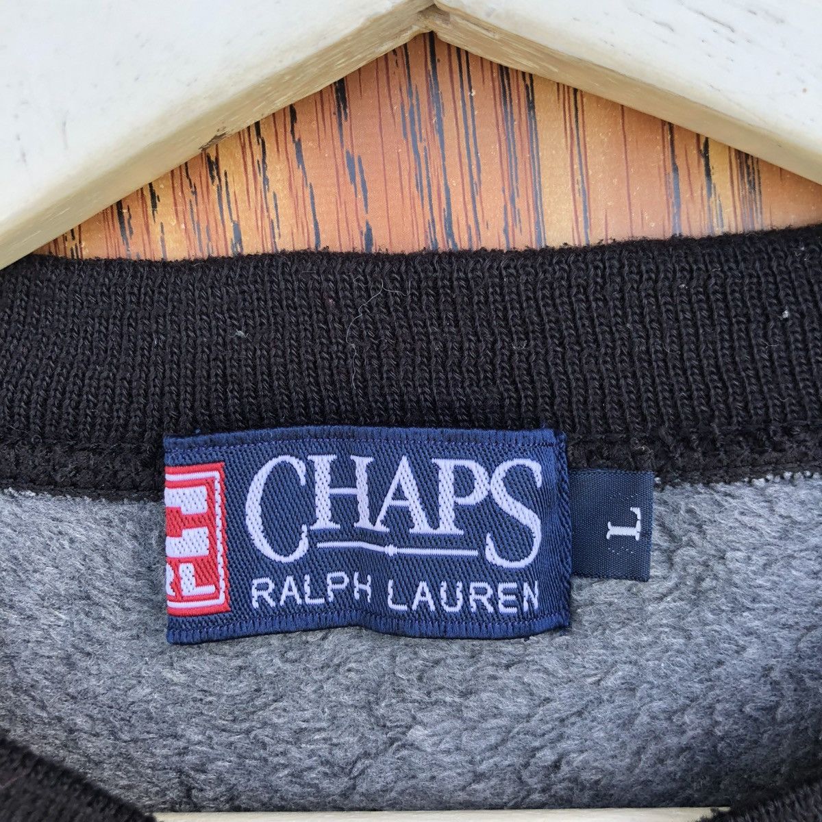 Chaps Ralph Lauren Vintage Chaps Ralph Lauren Fleece Crewneck Sweatshirt Size US L / EU 52-54 / 3 - 7 Thumbnail