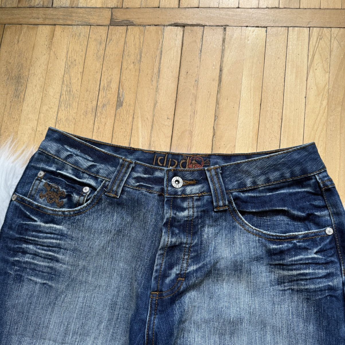 Hysteric Glamour 📌 Vintage IDPDT Y2K Bootcut Crazy Washed Jeans Size US 31 - 10 Thumbnail