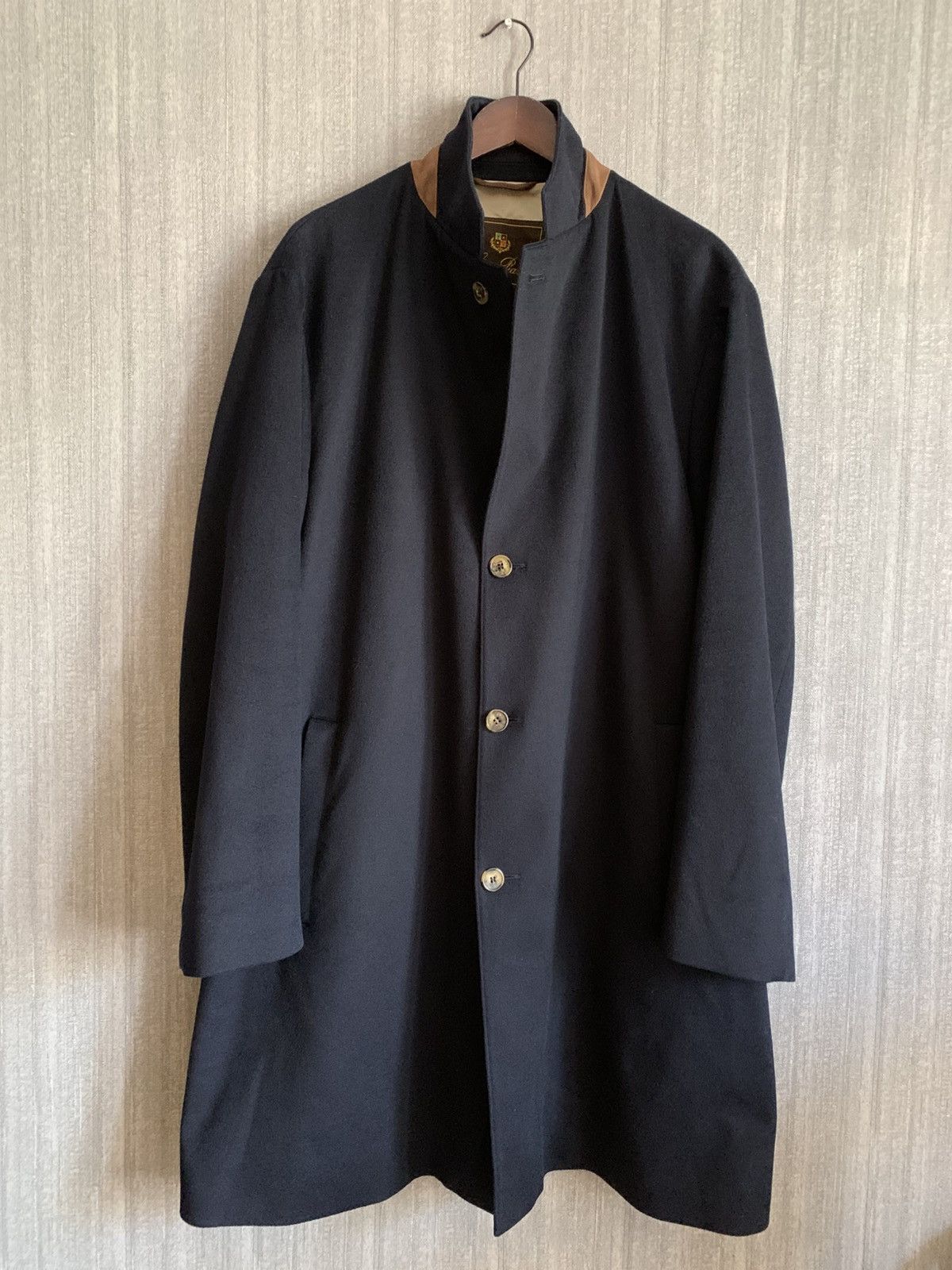 Loro Piana Loro Piana Heavy Coat Cashmere Storm System Size:54 IT Size US L / EU 52-54 / 3 - 1 Thumbnail