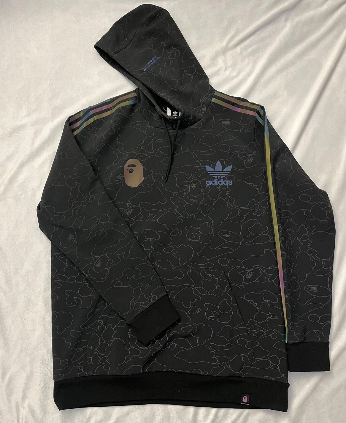 Moletom bape adidas best sale