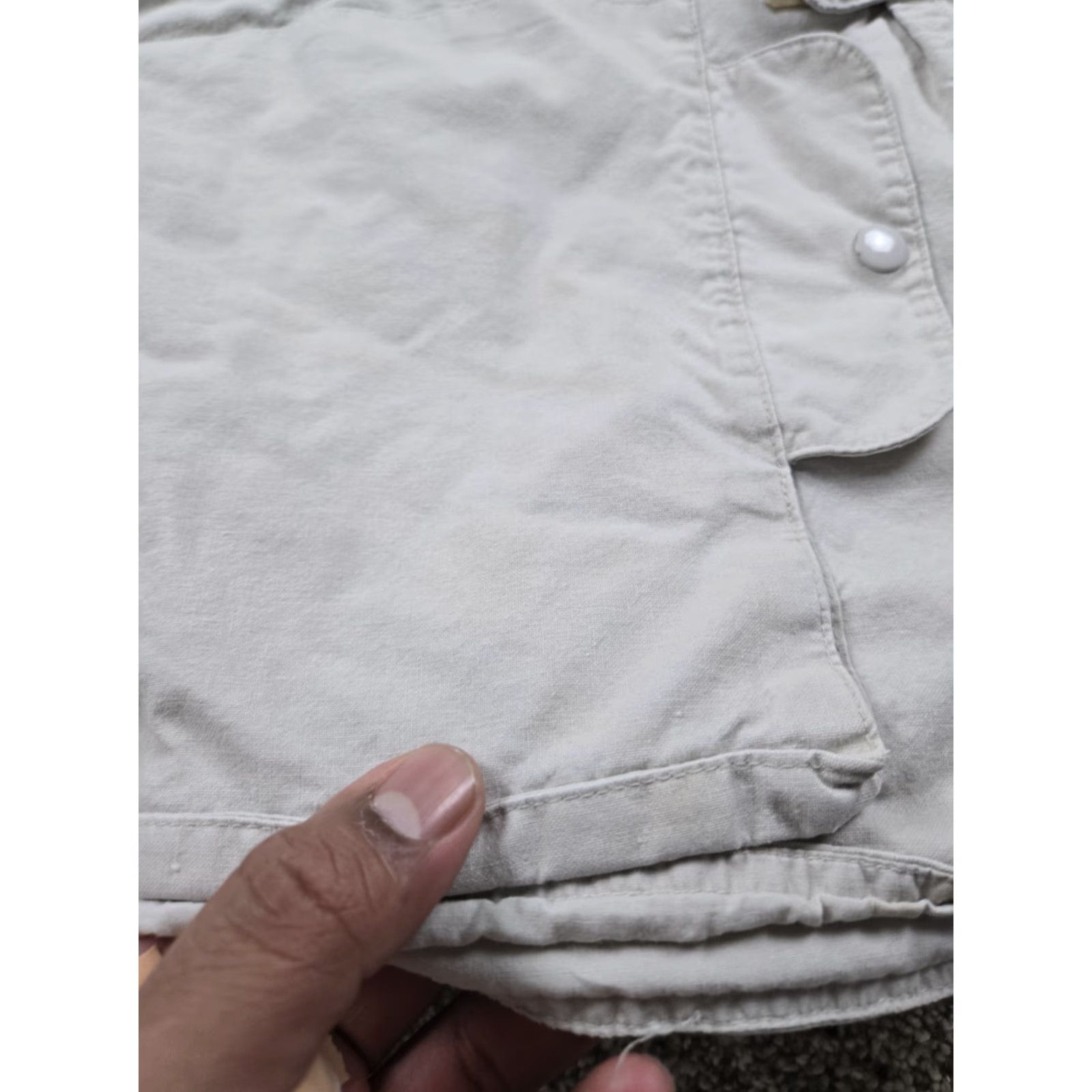 Banana Republic VINTAGE Banana Republic Safari Vest Mens XS Beige Multi Pocket Photographer 90s Size US XS / EU 42 / 0 - 7 Thumbnail