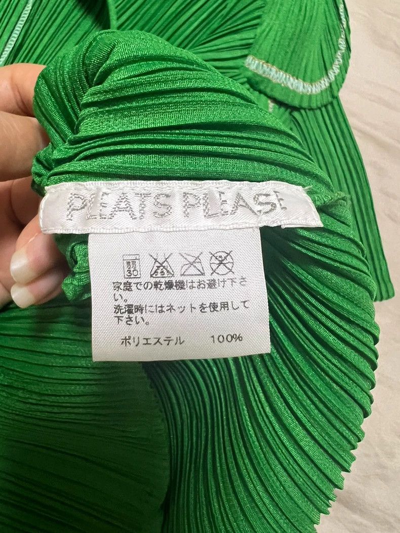 Issey Miyake issey miyake size:3 Green short-sleeved shirt 2505-Nextarr Size XXS / US 00 / IT 34 - 4 Thumbnail