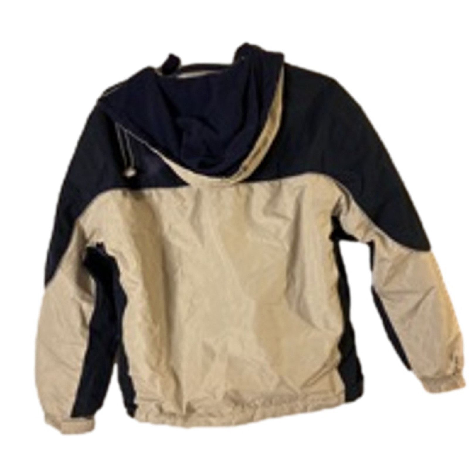 Other Y2K Beige & Navy Windbreaker Pullover Jacket XS Size XS / US 0-2 / IT 36-38 - 8 Thumbnail