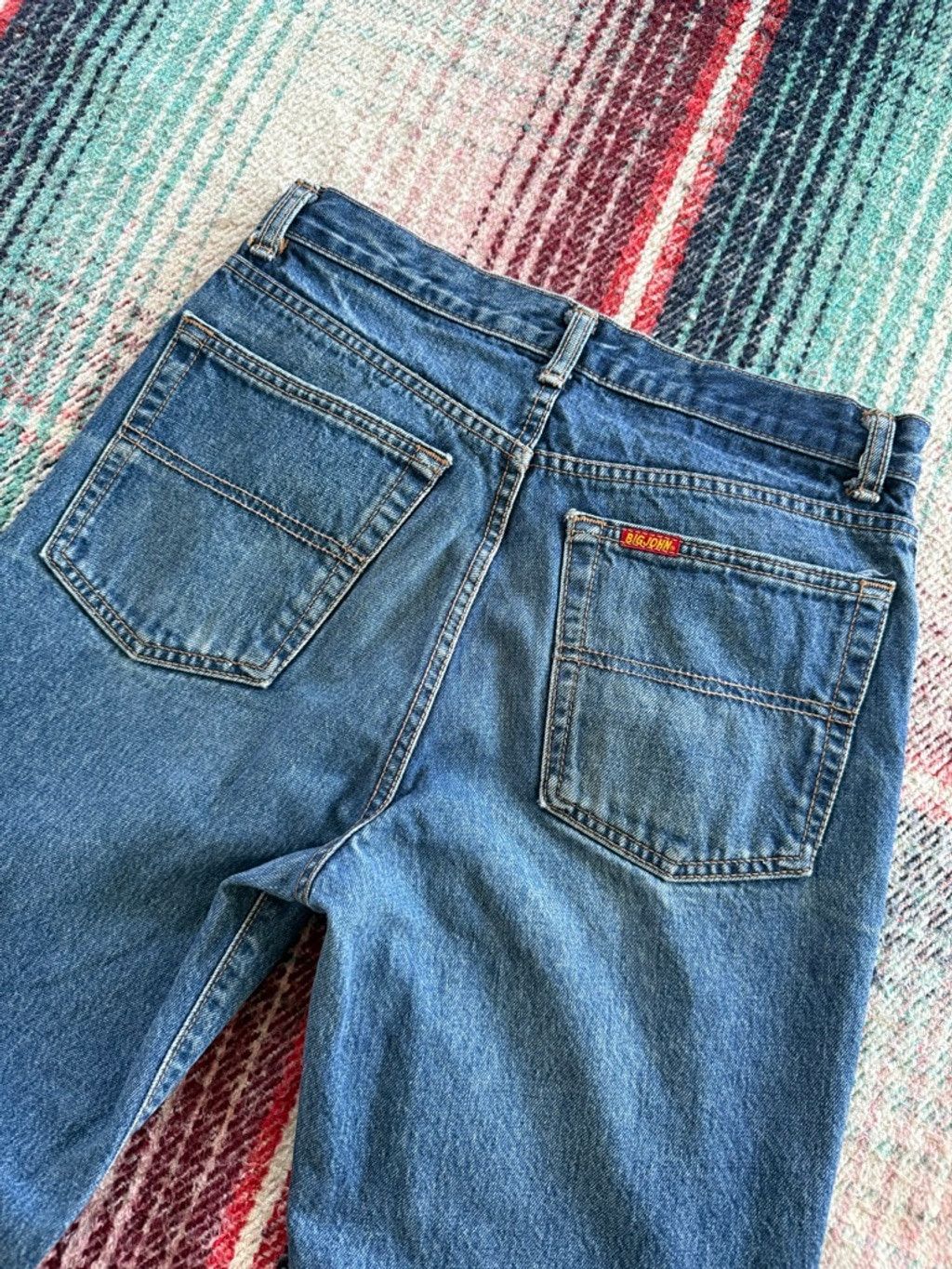 Big John Vintage Big John Blue Slim Tapered Jeans 30x34 Size US 30 / EU 46 - 4 Thumbnail