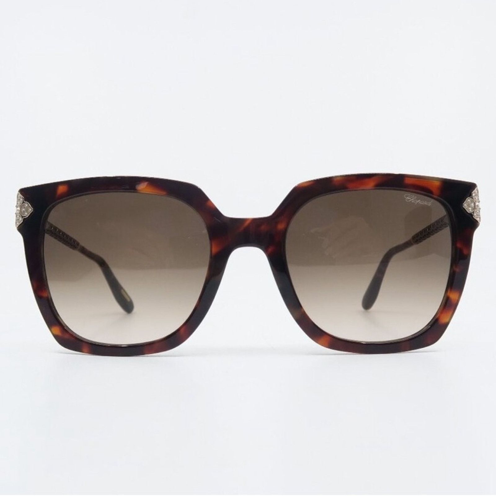 Chopard New! Chopard SCH336S 0714 Havana Women Sunglasses Size ONE SIZE - 6 Thumbnail