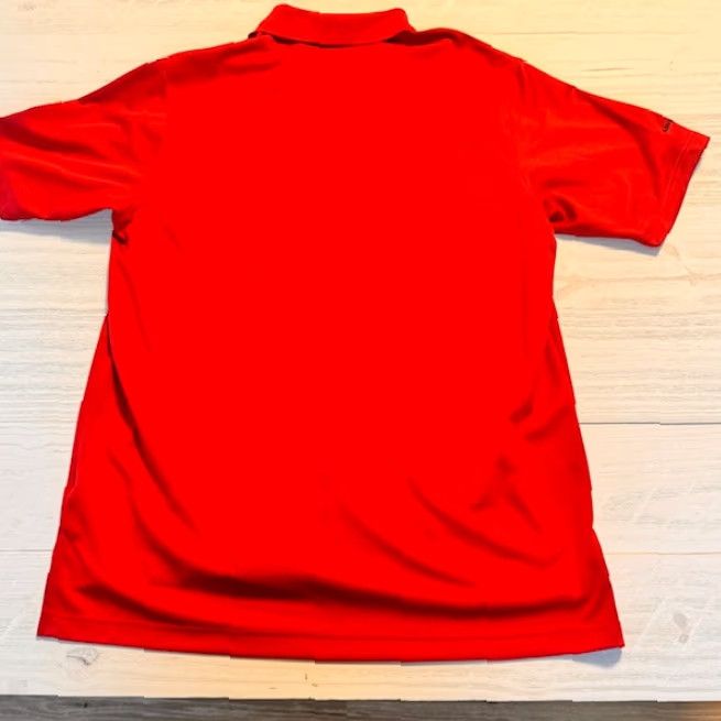 Adidas Adidas Golf Polo Shirt Polo Short Sleeve L Red Adidas Climalite Men’s Slim Regular Fit 100% Polyester Solid Red Size US L / EU 52-54 / 3 - 7 Thumbnail