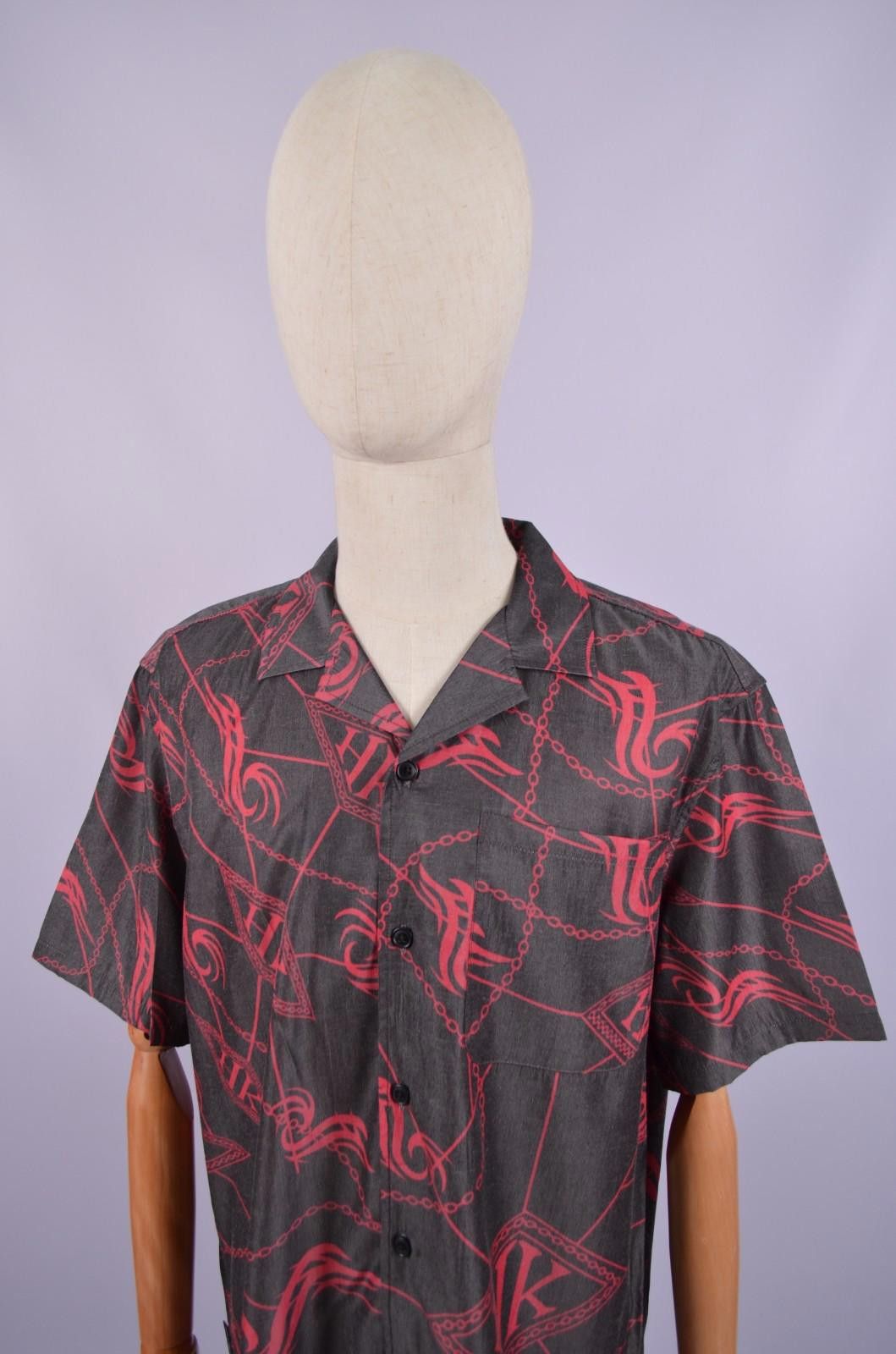 Han Kjobenhavn Han Kjobenhavn Grey Pink Summer Shirt Size M Mens Designer Size US M / EU 48-50 / 2 - 3 Thumbnail