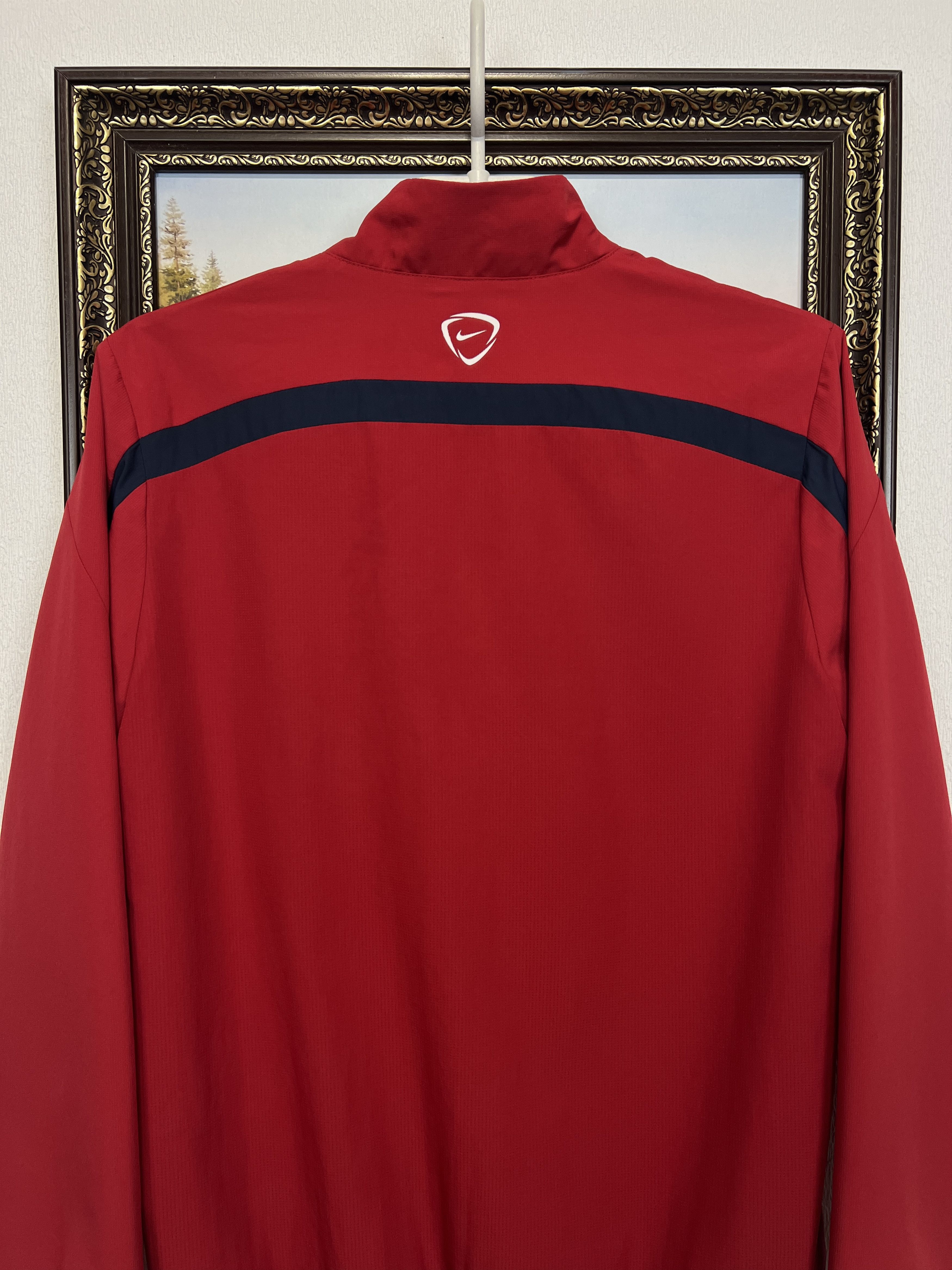 Nike Vintage France Football Red Jacket Soccer Track Top National Size M / US 6-8 / IT 42-44 - 11 Thumbnail