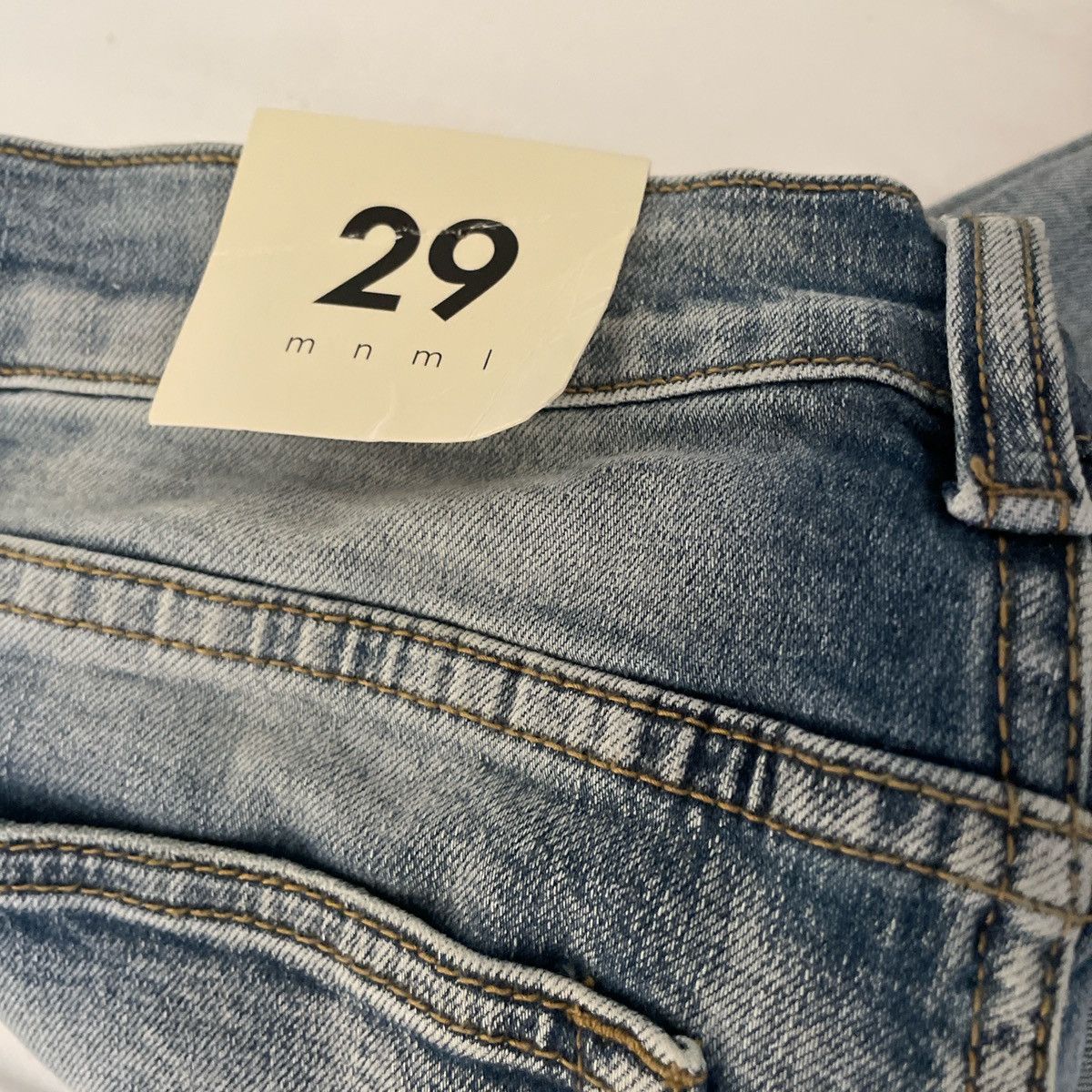 MNML X598 Pond Skinny Flare Denim Size US 29 - 6 Thumbnail
