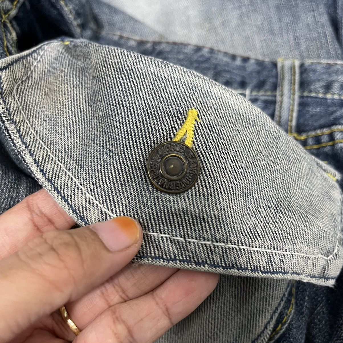 Japanese Brand Vintage Japanese Designer Workwear Denim Jeans Size US 32 / EU 48 - 22 Thumbnail