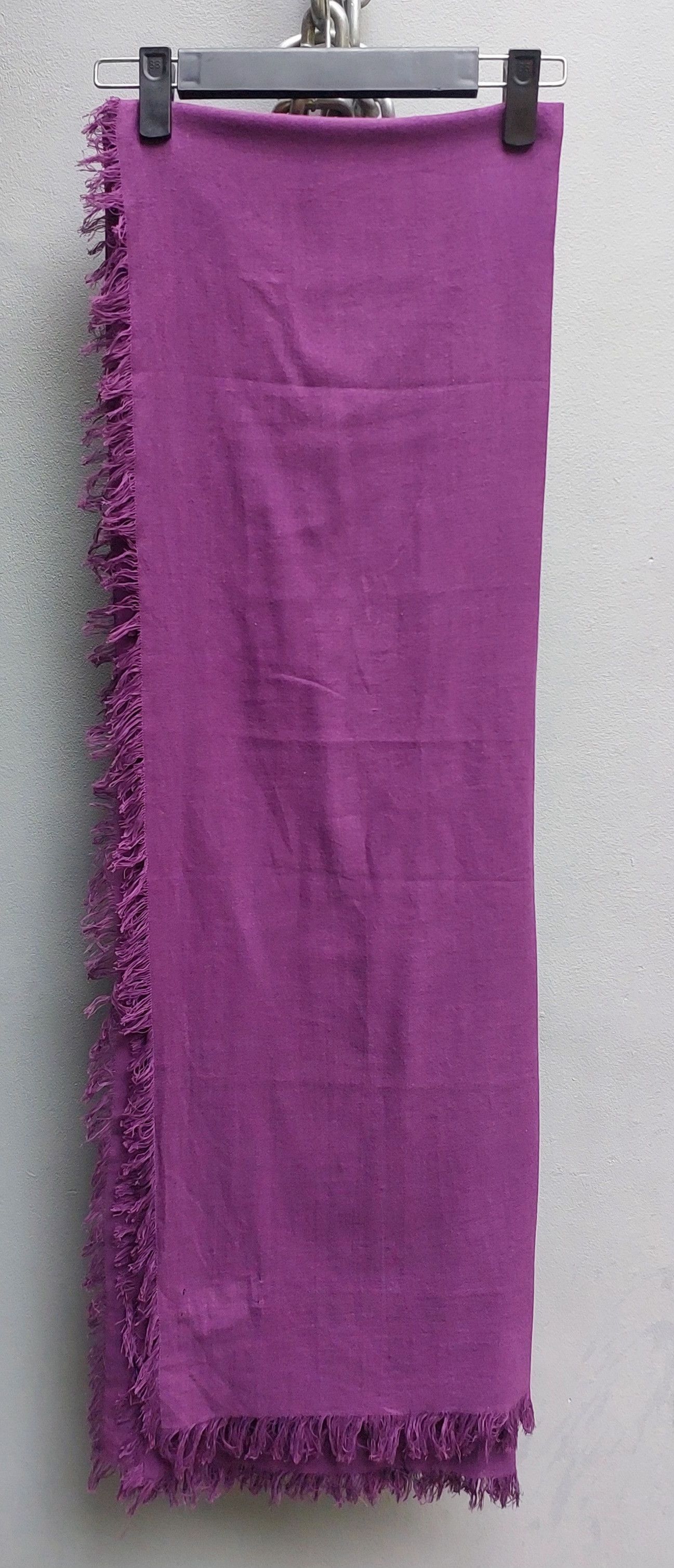 Yohji Yamamoto Y's x Yohji Yamamoto Oversized Cotton Scarf Size ONE SIZE - 8 Thumbnail