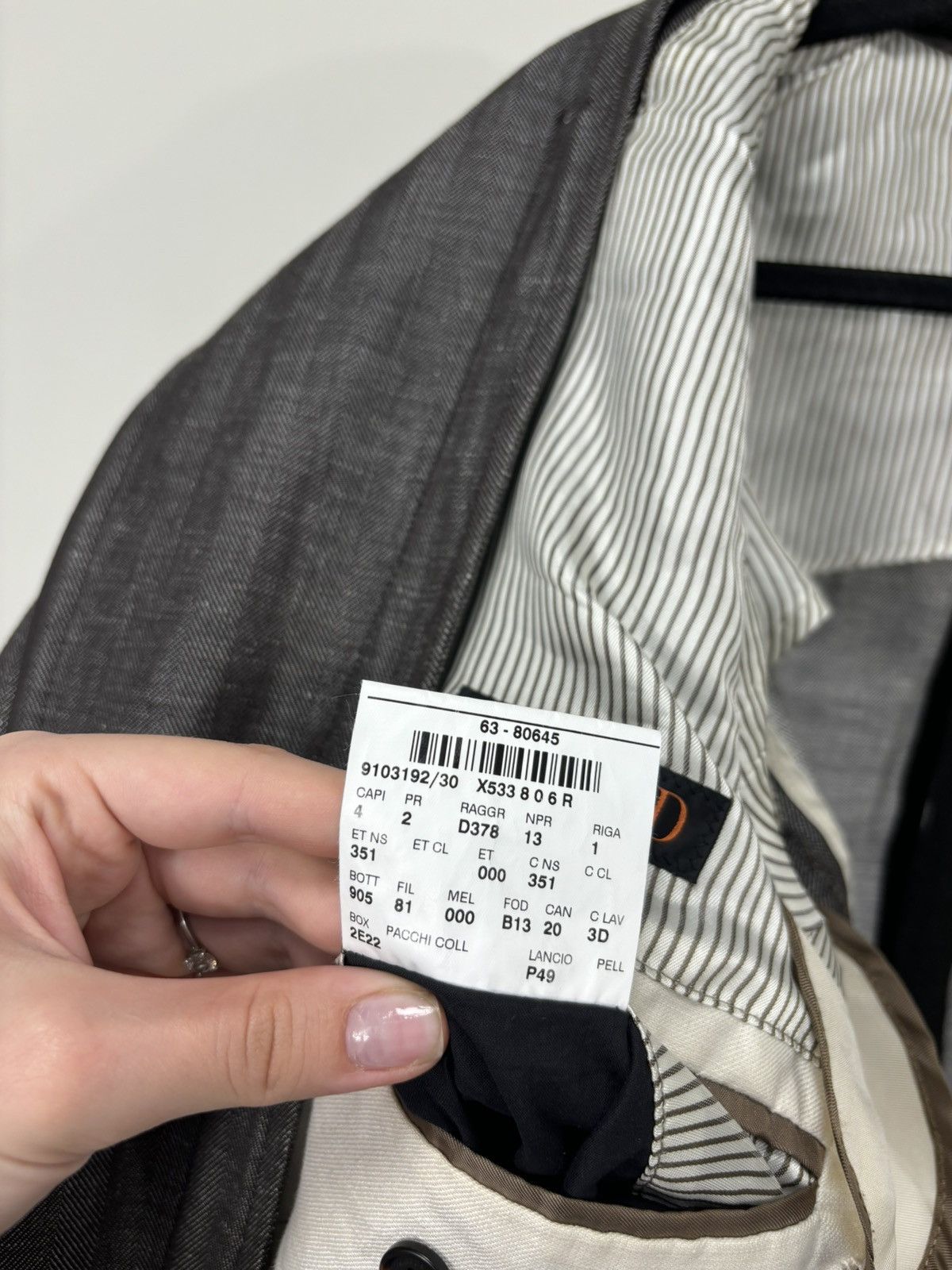 Corneliani Corneliani ID Men’s Double Cotton Linen Blazer Sport Jacket Size US M / EU 48-50 / 2 - 16 Thumbnail