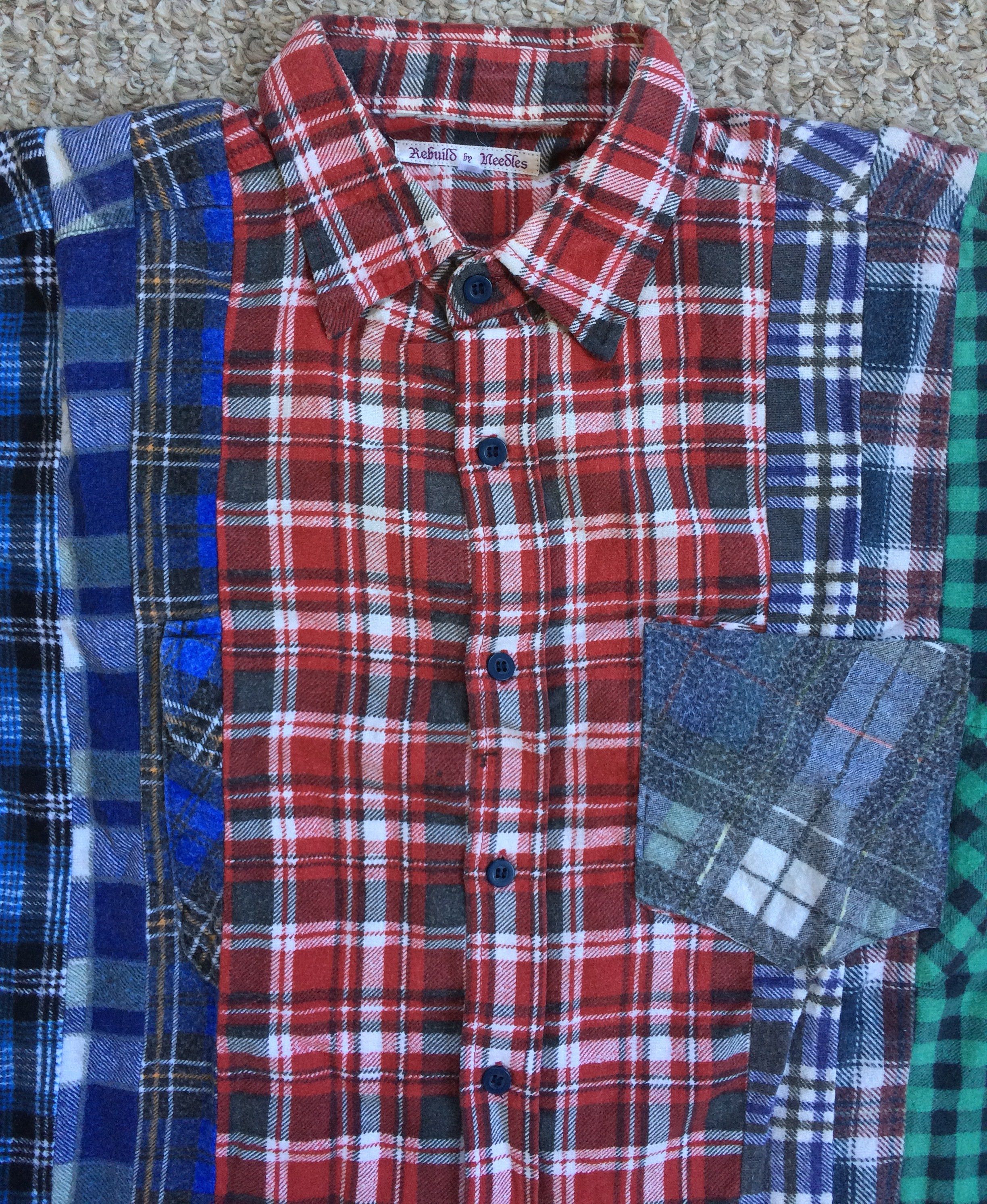 Needles Rebuild by Needles 7 Cut Flannel Size US M / EU 48-50 / 2 - 2 Thumbnail