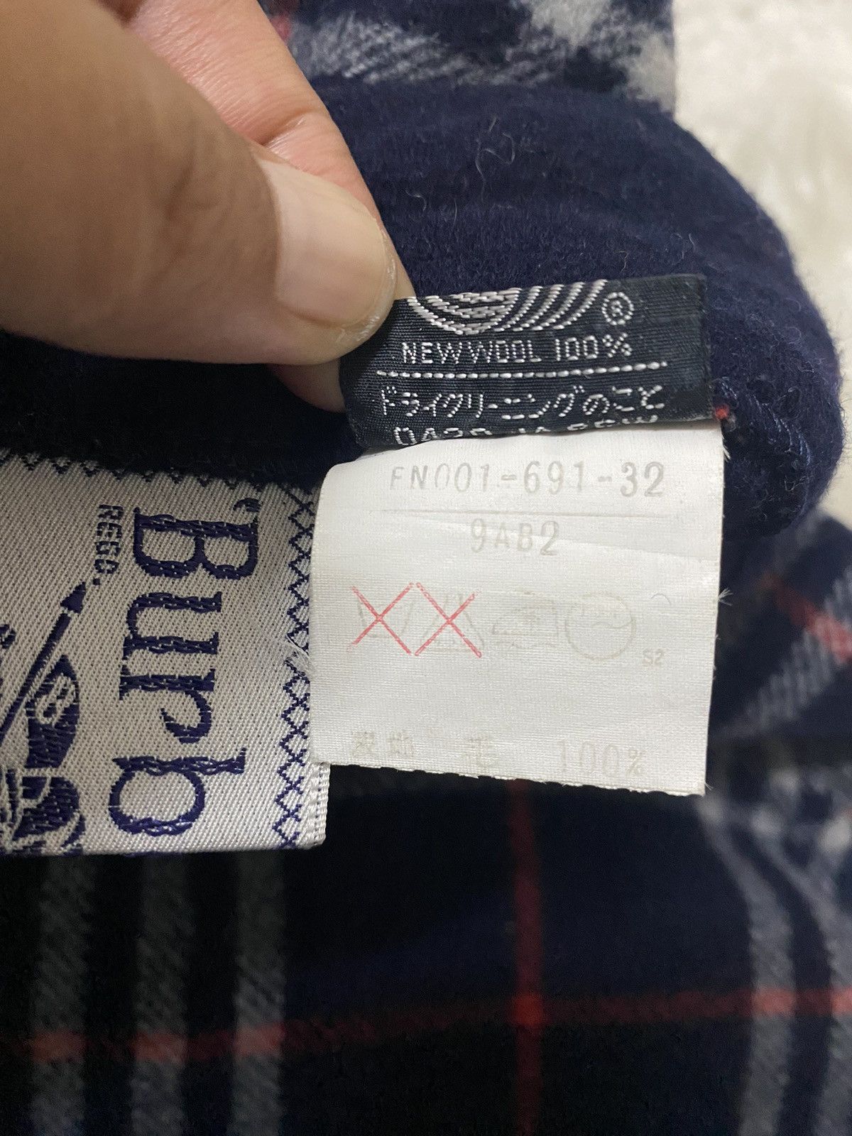 Burberry Prorsum × Vintage VINTAGE REVERSIBLE MONOGRAM WOOL BUTTONS UP BY BURBERRY’S Size US M / EU 48-50 / 2 - 13 Thumbnail