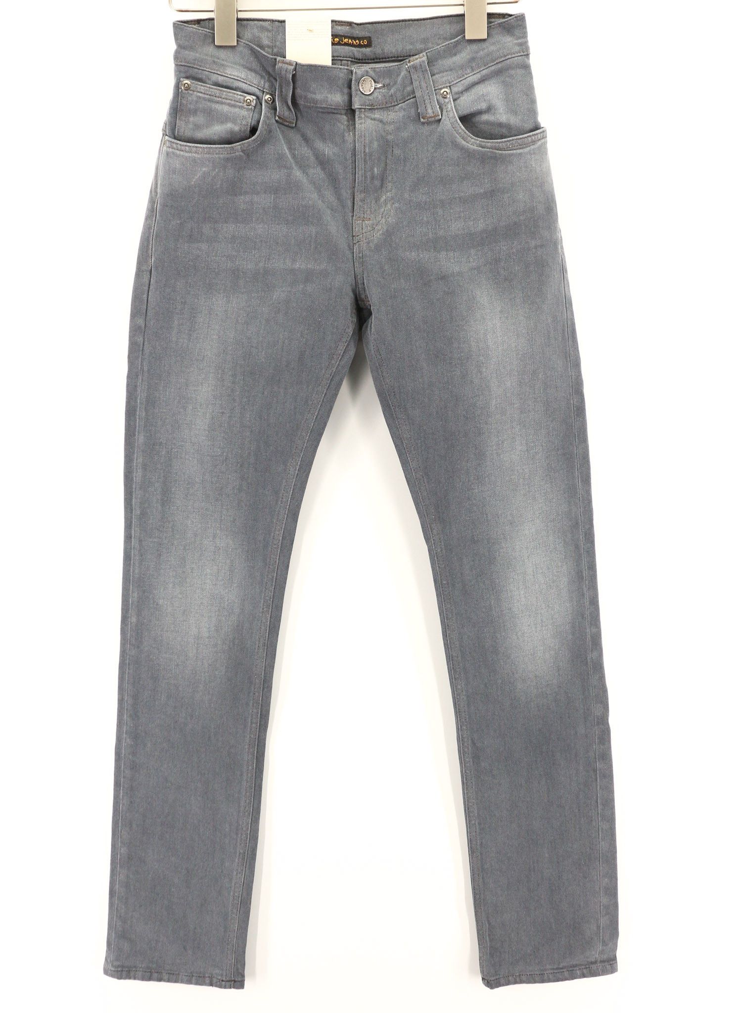 Nudie Jeans THIN FINN W28/L32 Grey Cotton Stretch Jeans 80633 Size US 28 / EU 44 - 1 Thumbnail