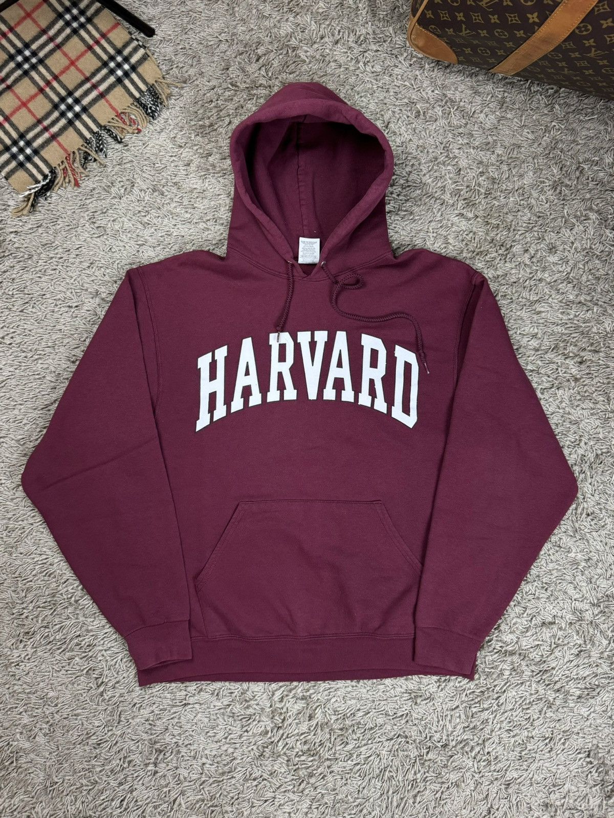 Jerzees Vintage hoodie Jerzees Harvard University original item Size US L / EU 52-54 / 3 - 1 Thumbnail