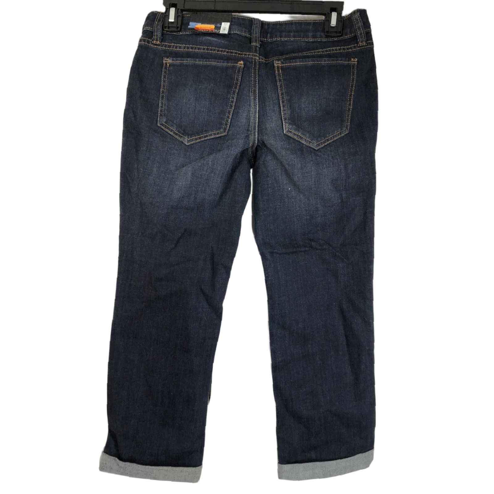 Apt. 9 Apt. 9 Jeans Crop Straight Leg Blue 2 Women Modern Cropped Jeans Straight Leg Crop Sz.2 Womens Size 26" / US 2 / IT 38 - 1 Thumbnail