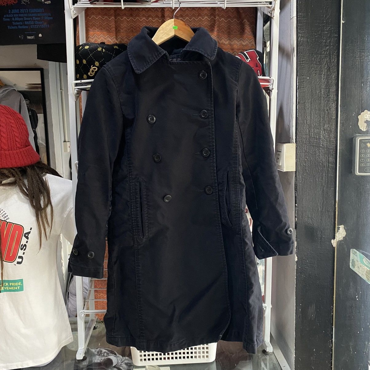 Hysteric Glamour Hysteric Glamour black double-breasted trench coat Size US S / EU 44-46 / 1 - 1 Thumbnail