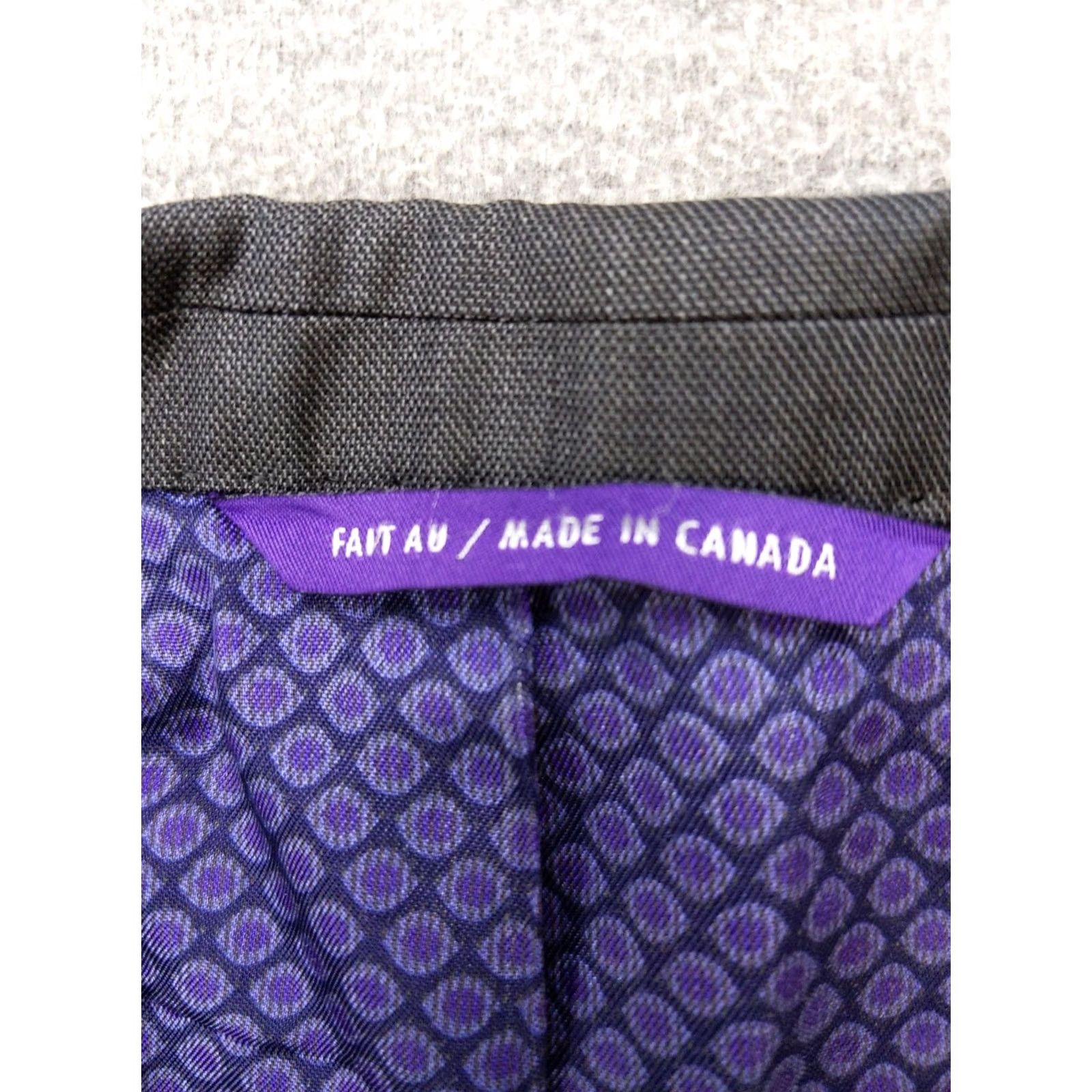Ted Baker Ted Baker Blazer Mens 44L Gray Wool Endurance Suit Jacket Lined Canada Classic Size 44R - 5 Thumbnail