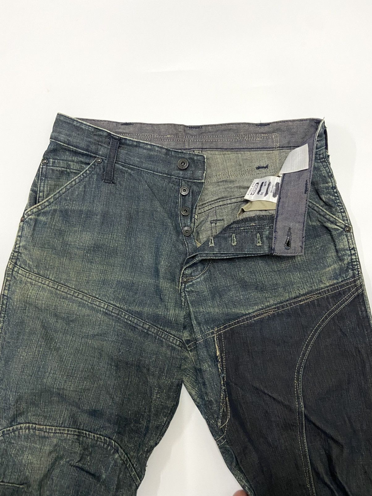 G-Star G STAR RAW DISTRESSED BAGGY JEANS Size US 32 / EU 48 - 10 Thumbnail