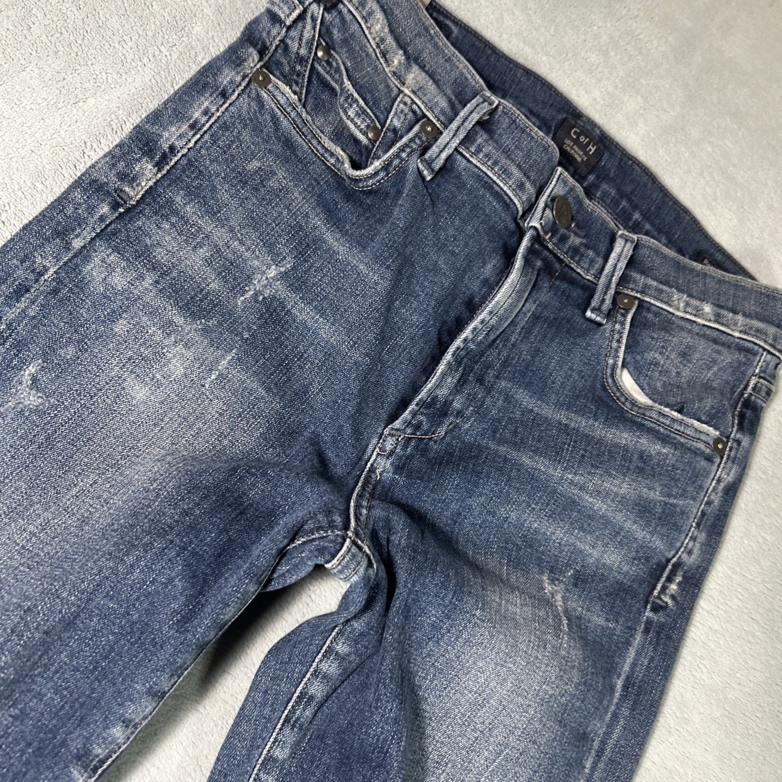Citizens Of Humanity Citizens Of Humanity Straight Jeans 27x27 Distress Skinny Size 27" / US 4 / IT 40 - 11 Thumbnail