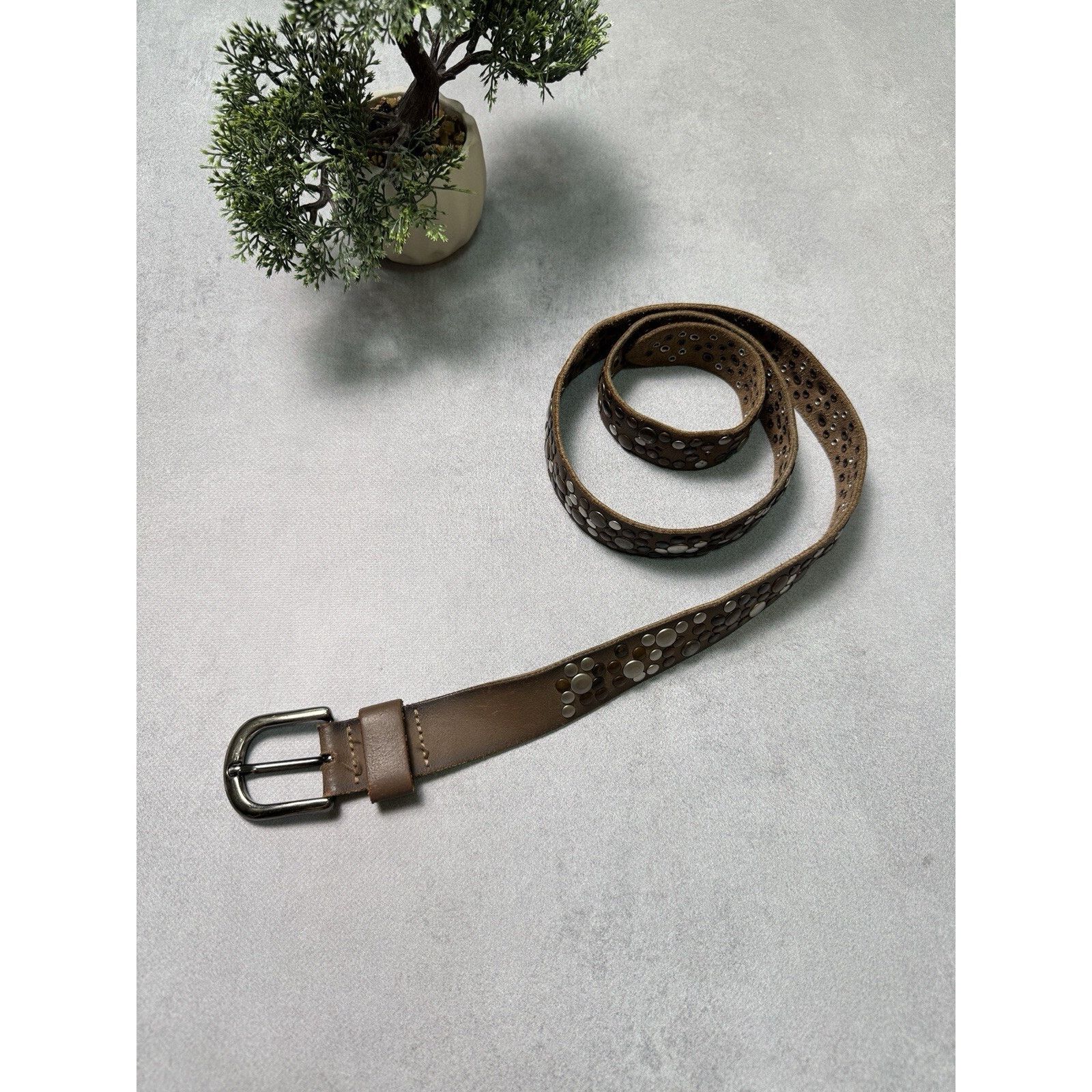 Hysteric Glamour × Leather × Vintage Vintage Leather Belt Y2K