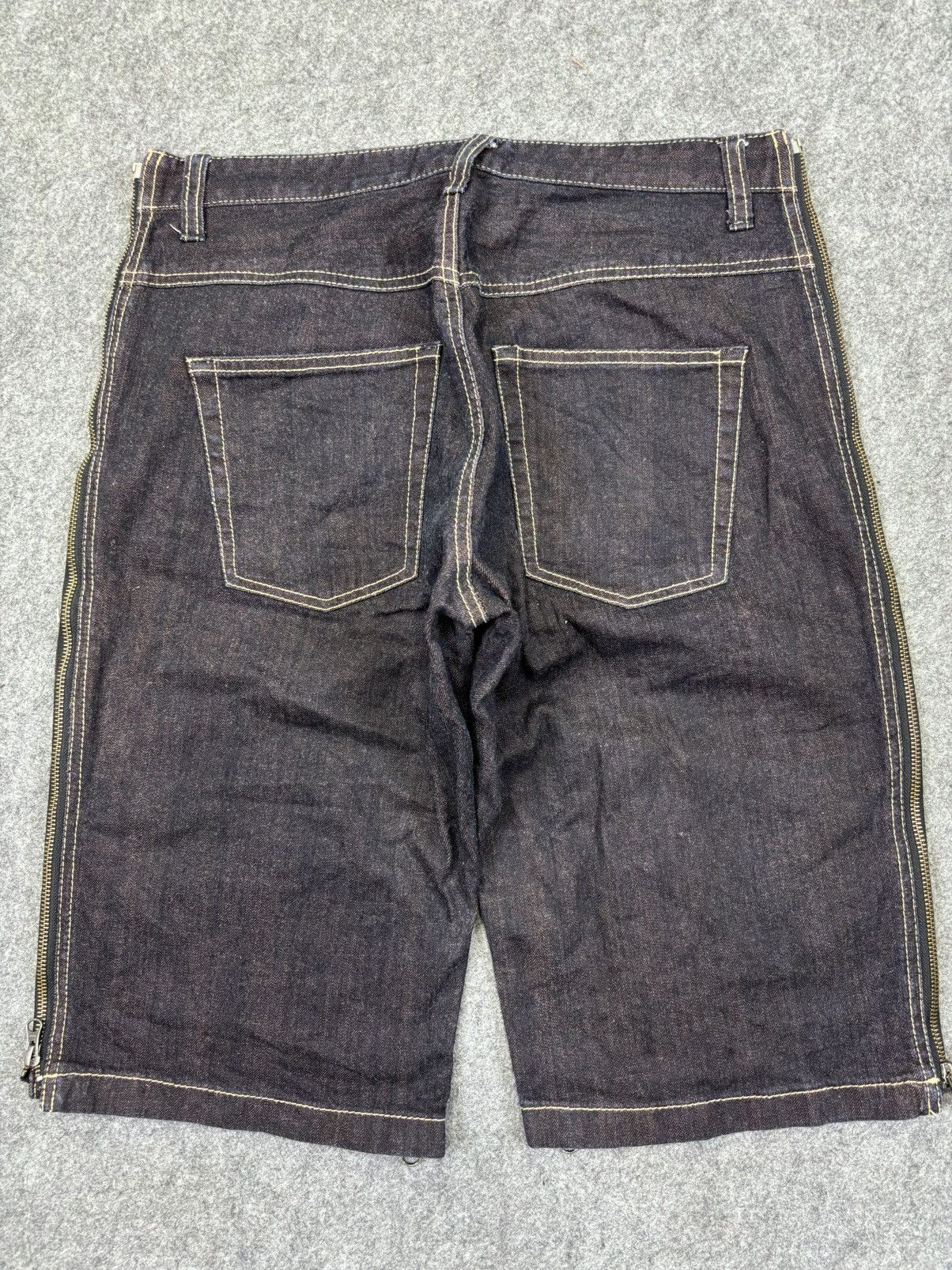 PPFM 💥Archival💥PPFM Full Zipper Short Denim K38 Size US 33 - 11 Thumbnail