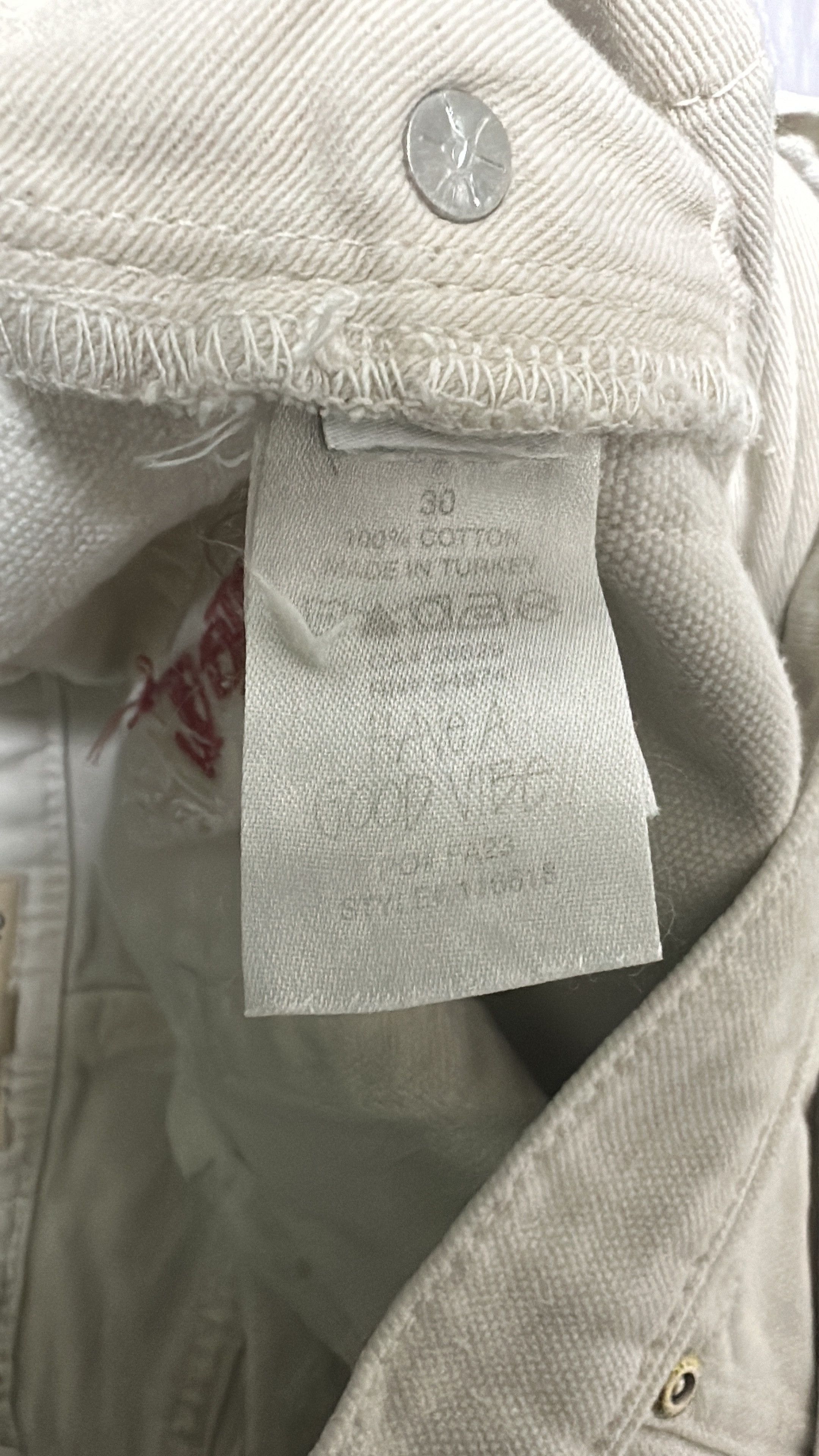 Stussy Stussy Big Ol Jean White Size 30 Size US 30 / EU 46 - 7 Thumbnail