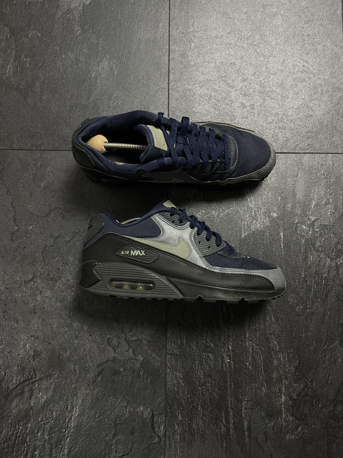 Nike × Streetwear × Vintage Vintage Nike air max 90 essential obsidian Size US 10 / EU 43 - 1 Thumbnail
