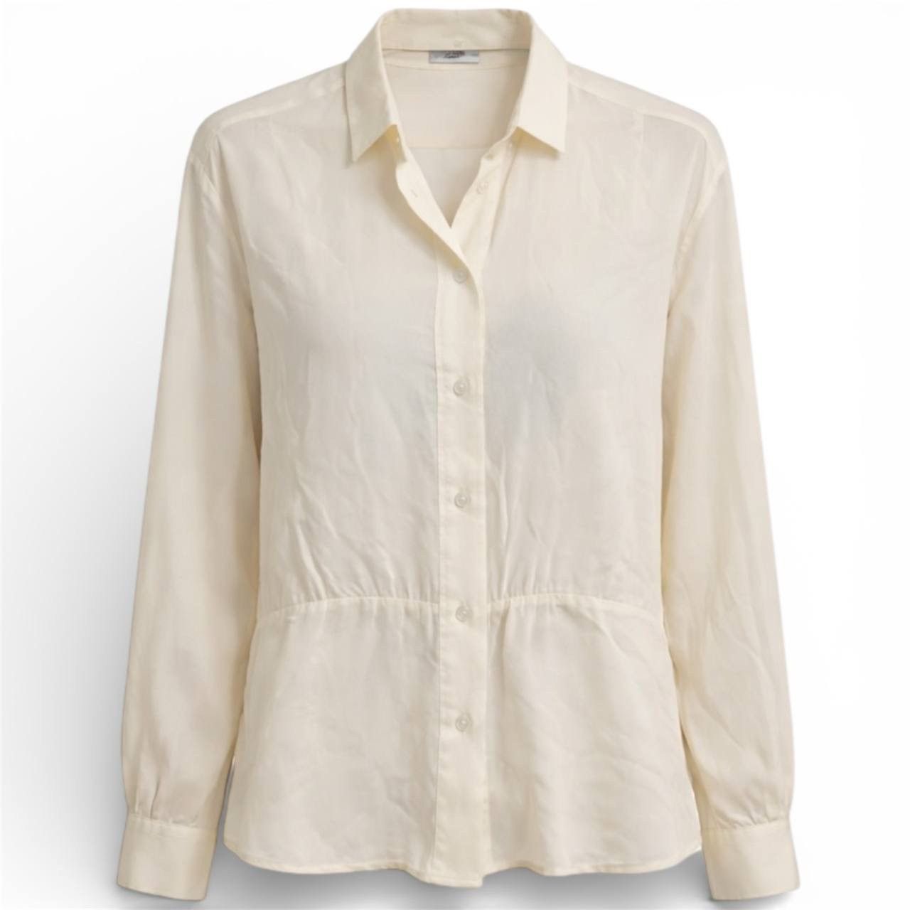 Acne Studios ACNE STUDIOS CRYSTAL PICTURE WOMEN SILK BUTTON BLOUSE SHIRT Size XS / US 0-2 / IT 36-38 - 2 Thumbnail