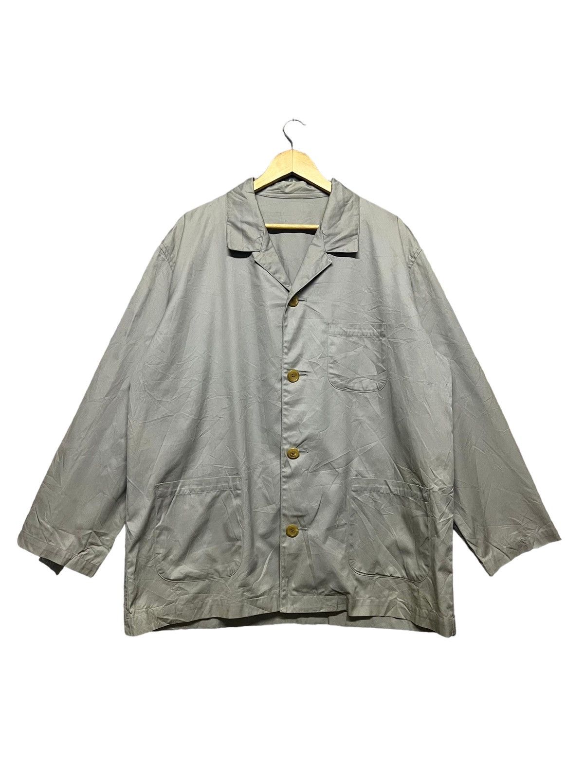 Yohji Yamamoto Vtg🔥Archive Y’s For Men Yohji Yamamoto Cotton Chorew Jacket Size US XL / EU 56 / 4 - 1 Thumbnail